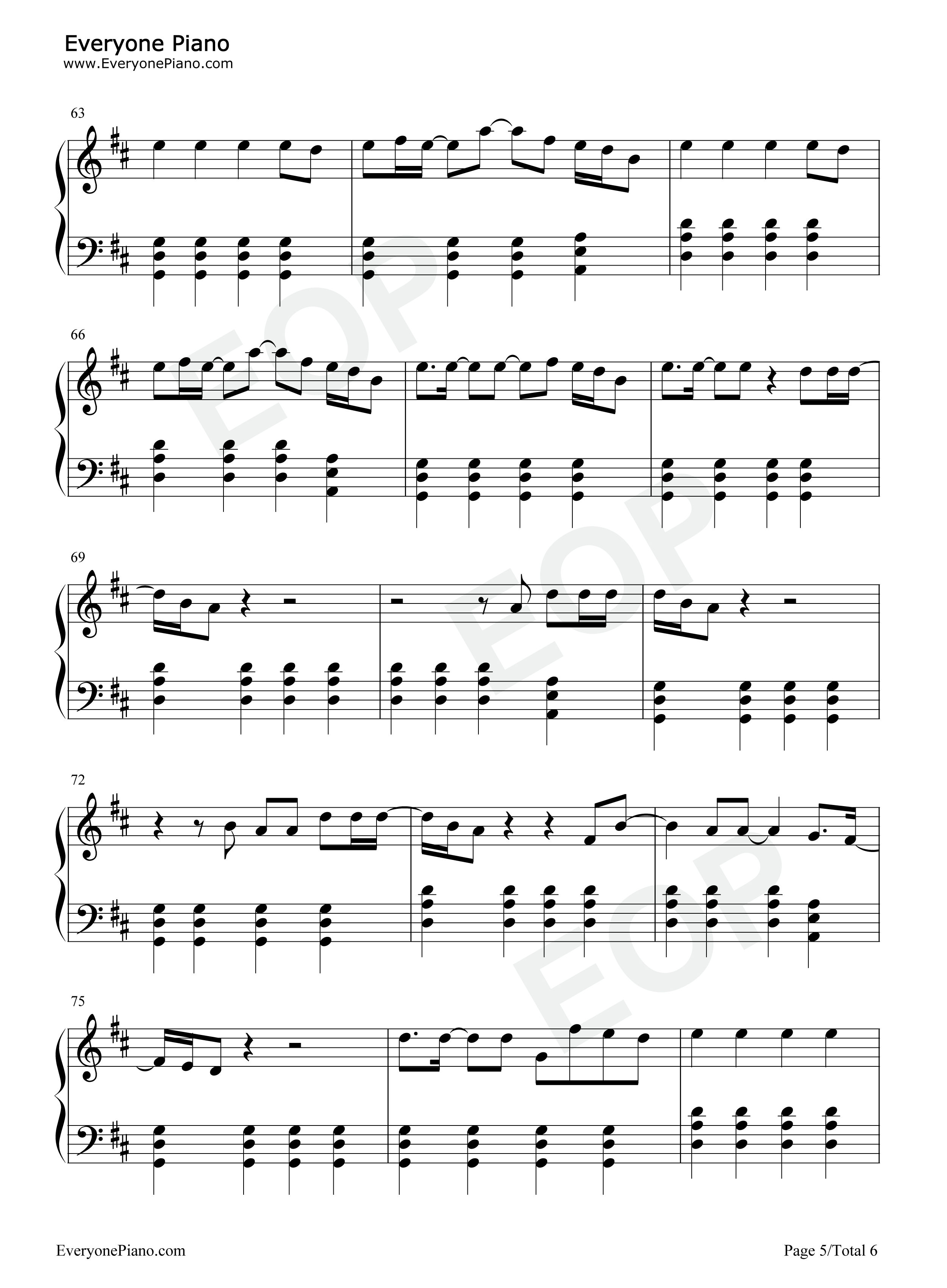 Style钢琴谱-Taylor Swift5