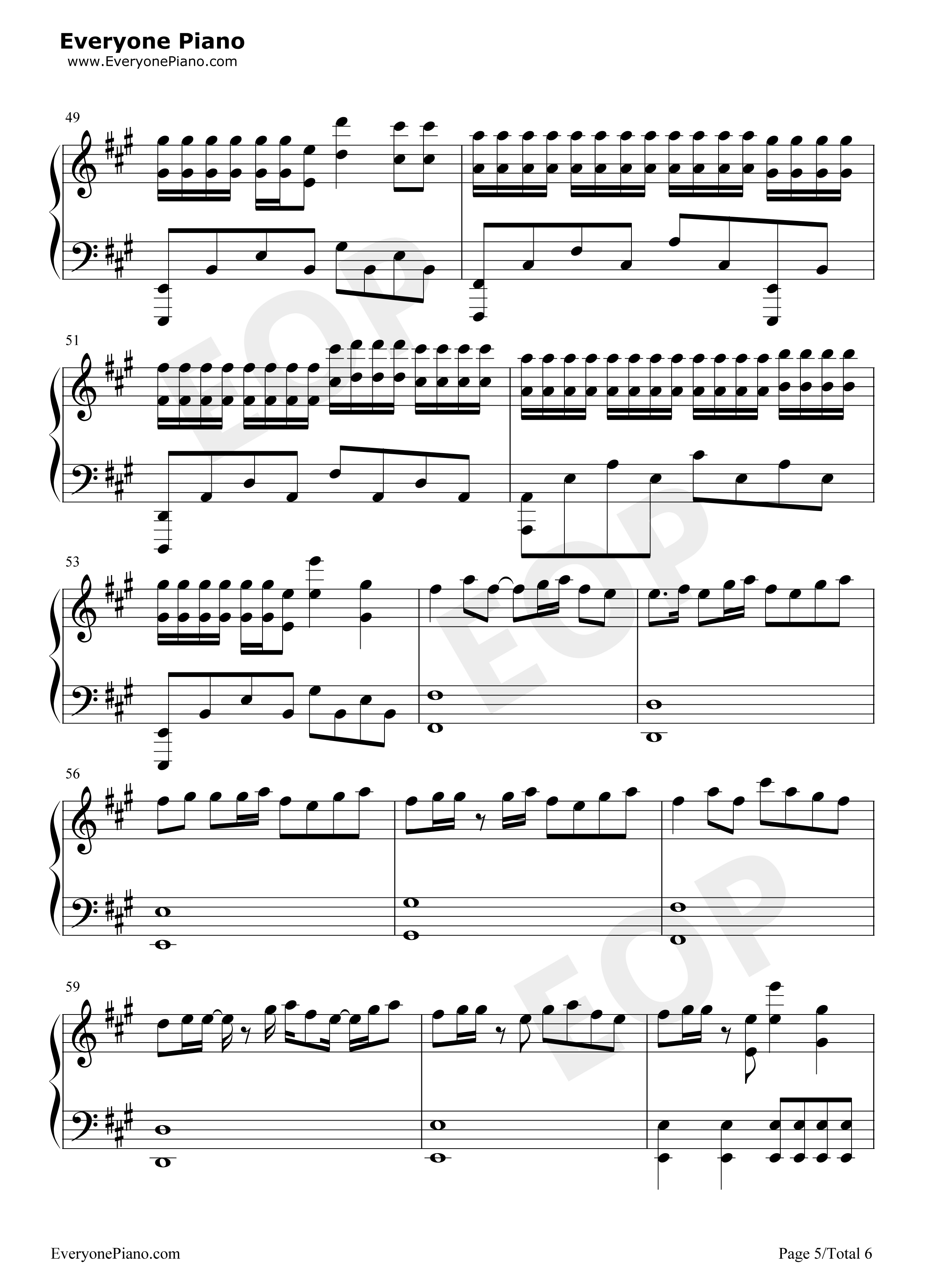 Play钢琴谱-K-391 Alan Walker Tungevaag Mangoo5