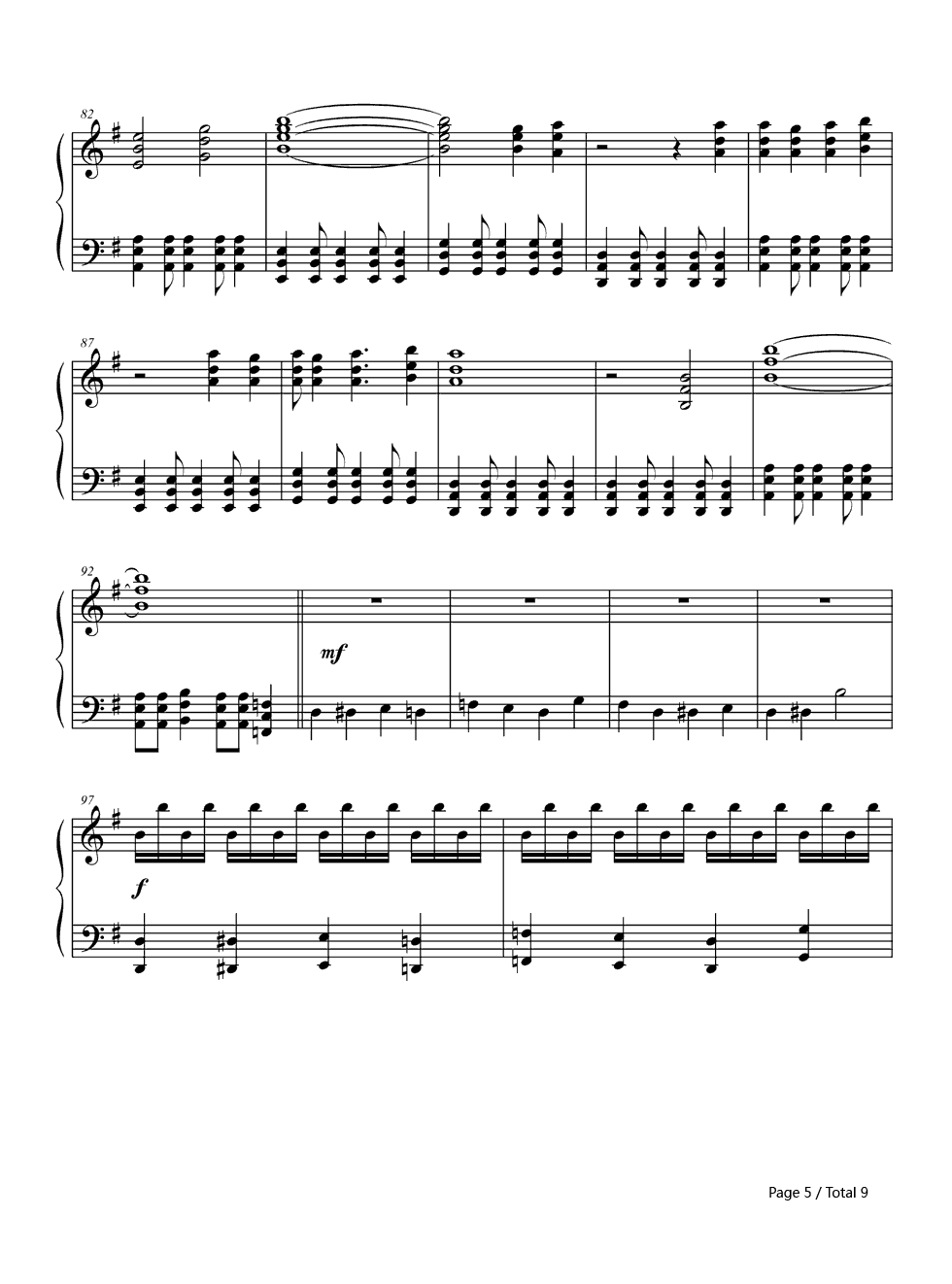 Given Up钢琴谱-Linkin Park5
