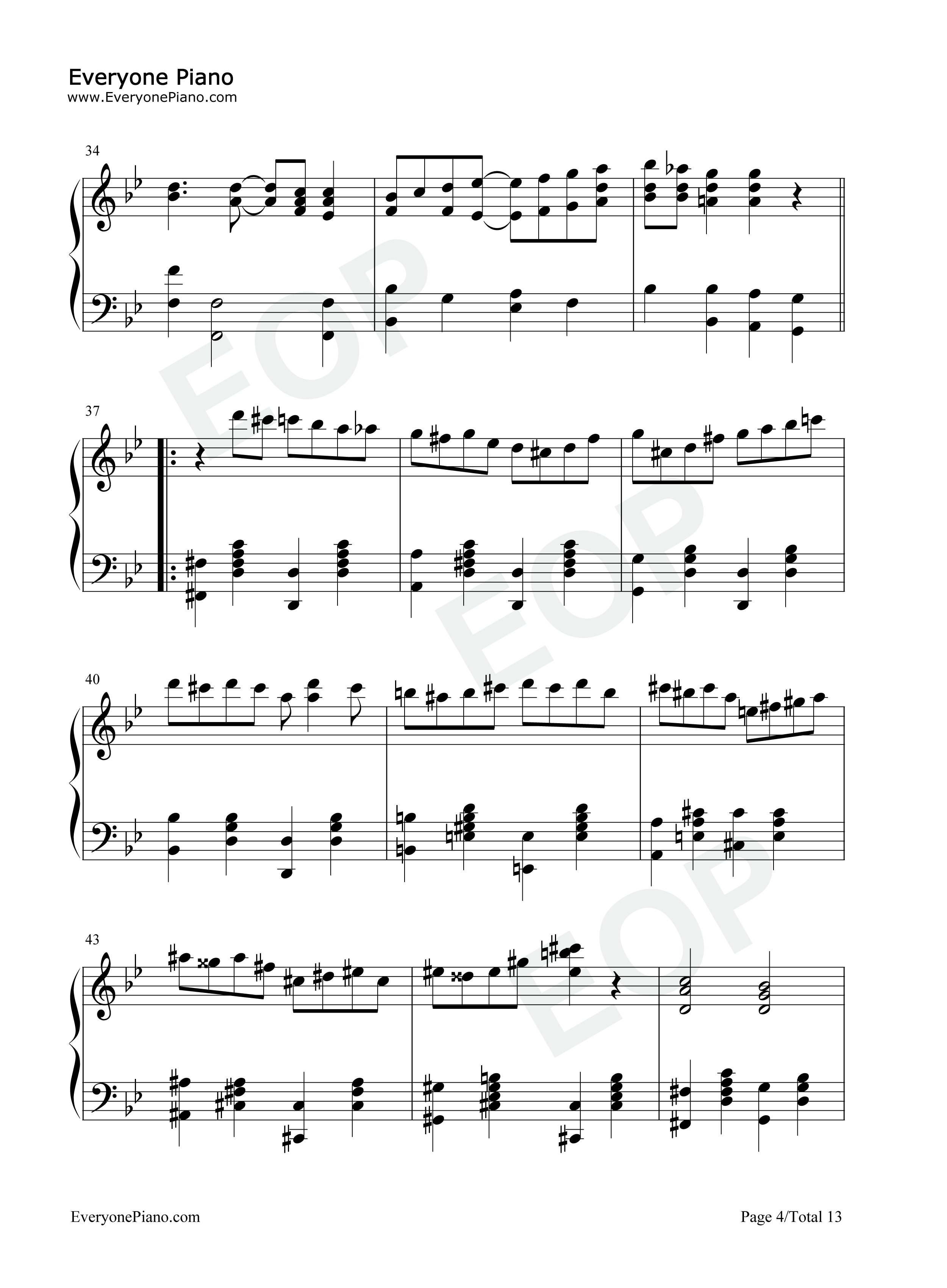 Shreveport Stomp钢琴谱-Jelly Roll Morton4