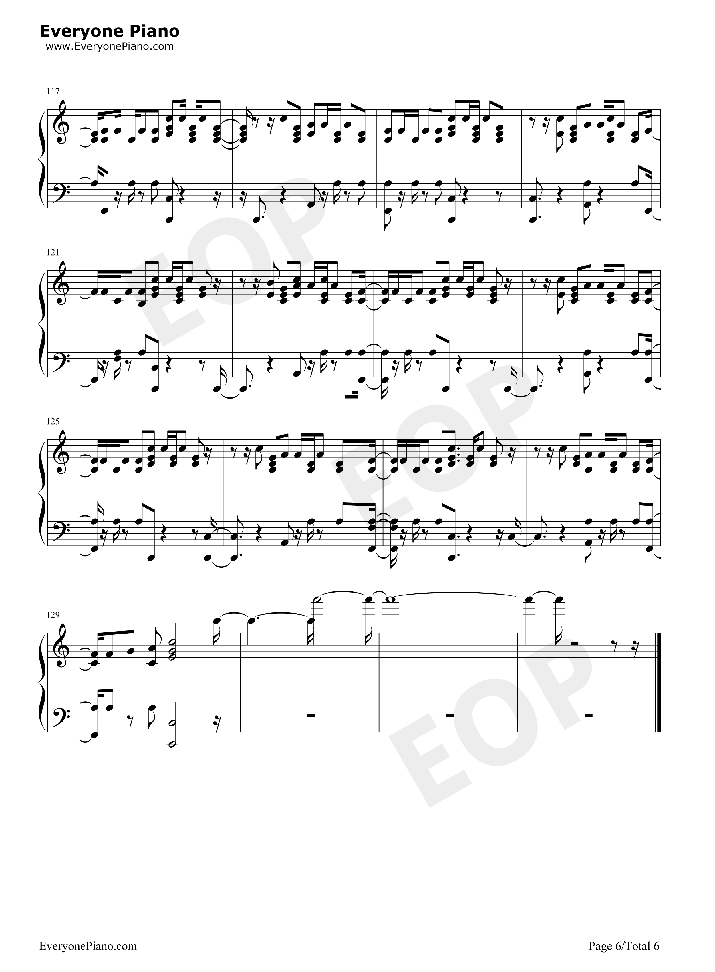 He Like That钢琴谱-Fifth Harmony6