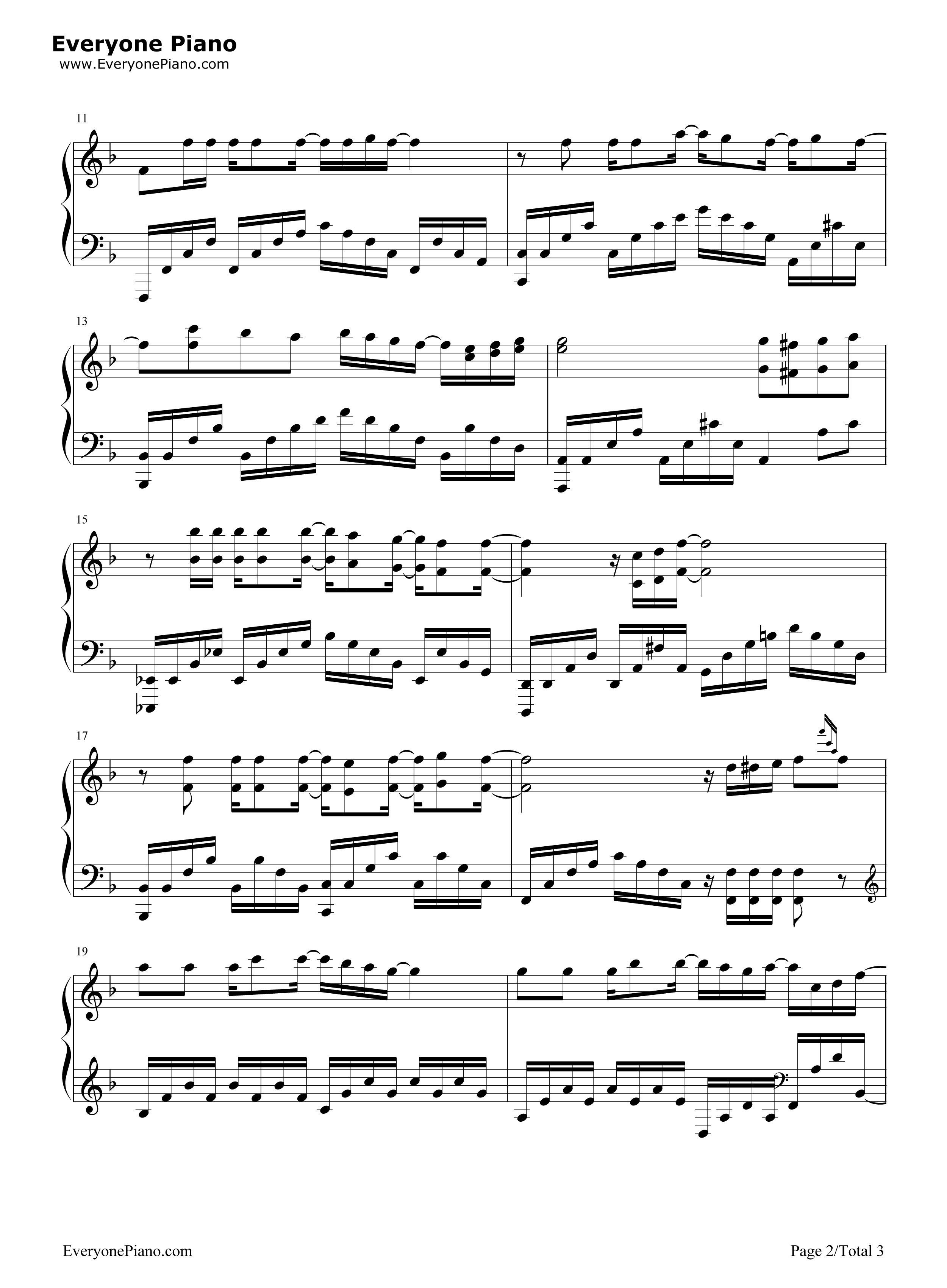 Step by Step Up钢琴谱-Fourfolium2