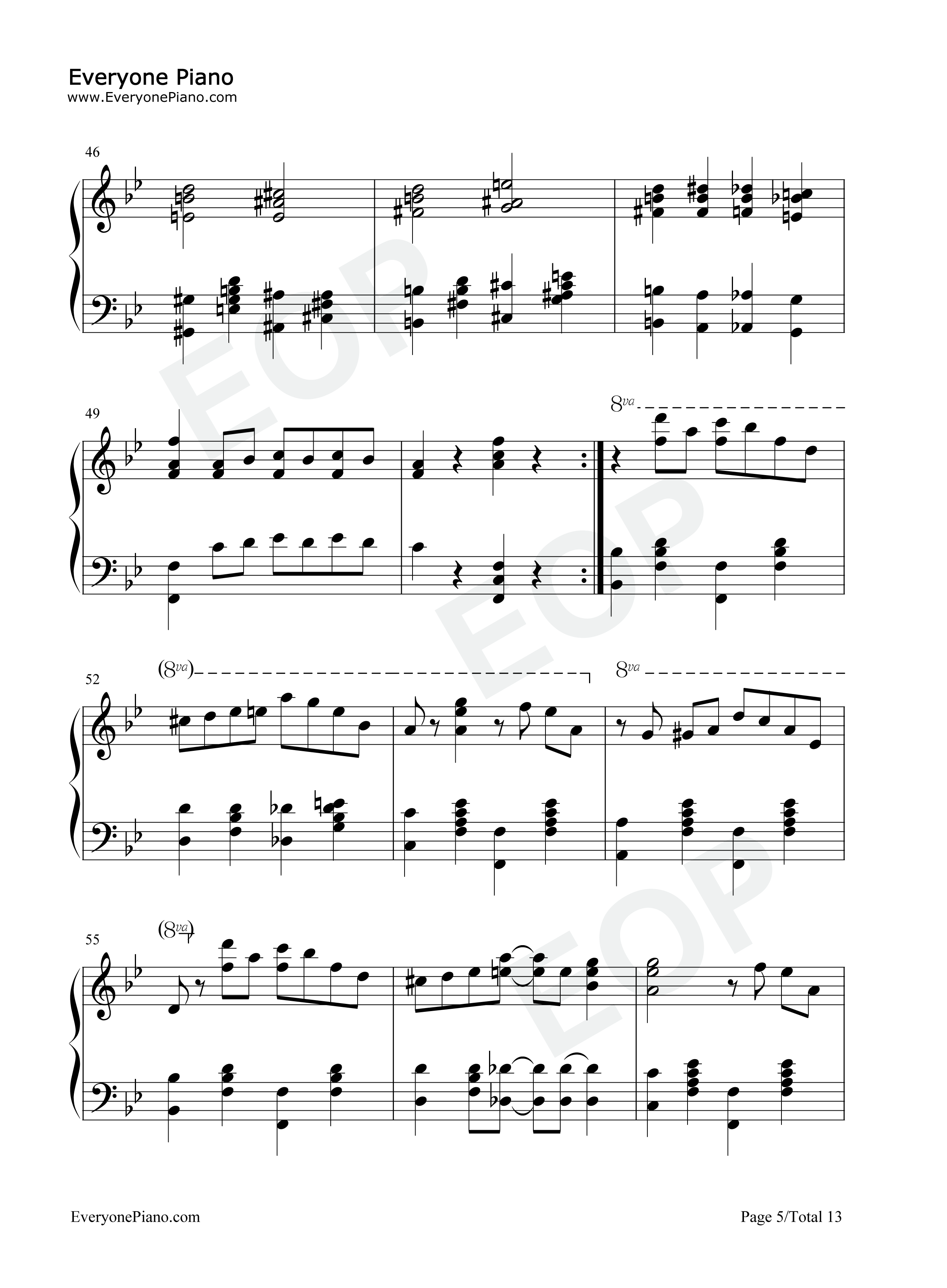 Shreveport Stomp钢琴谱-Jelly Roll Morton5