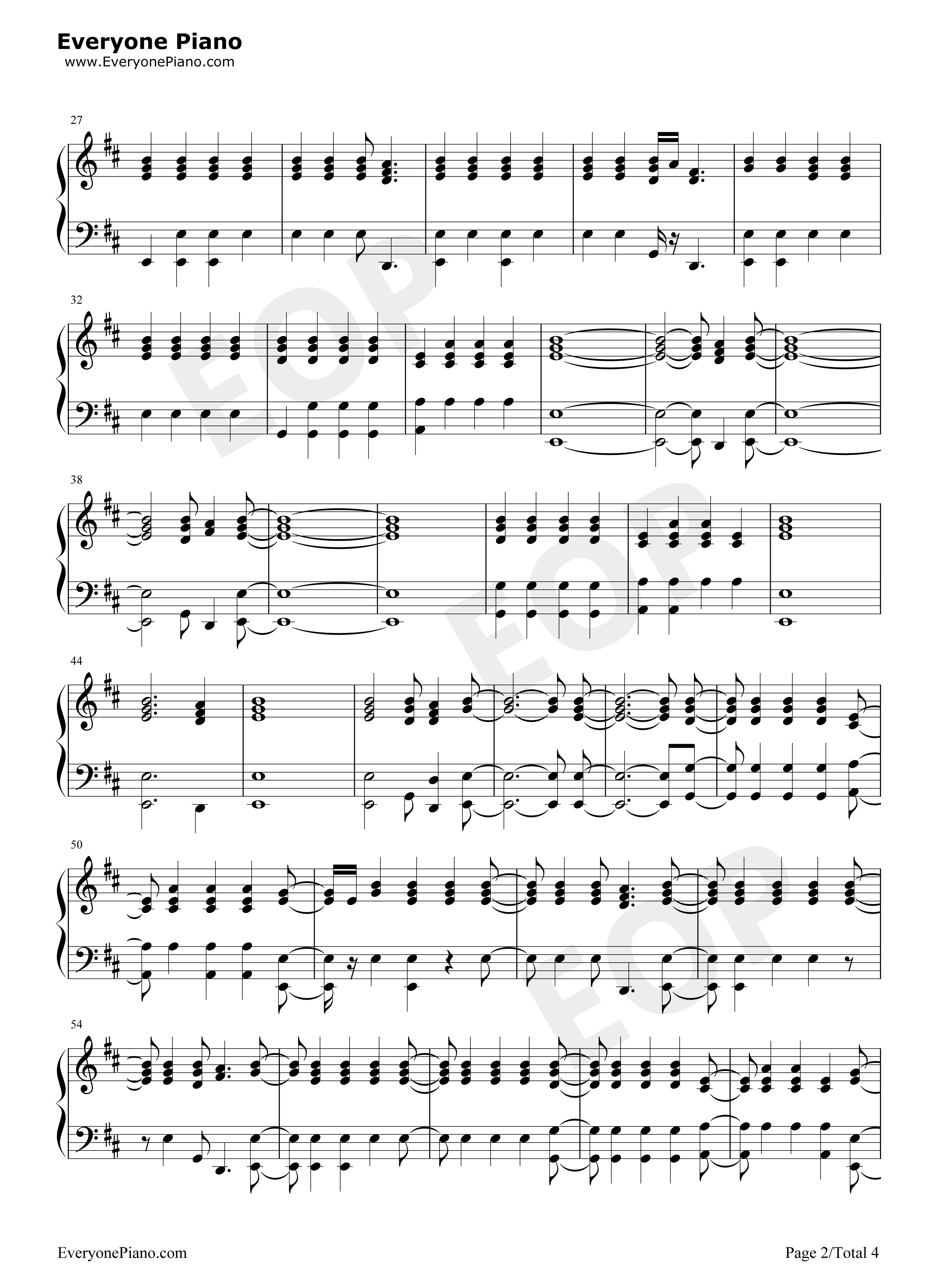 Kiwi钢琴谱-Harry Styles2