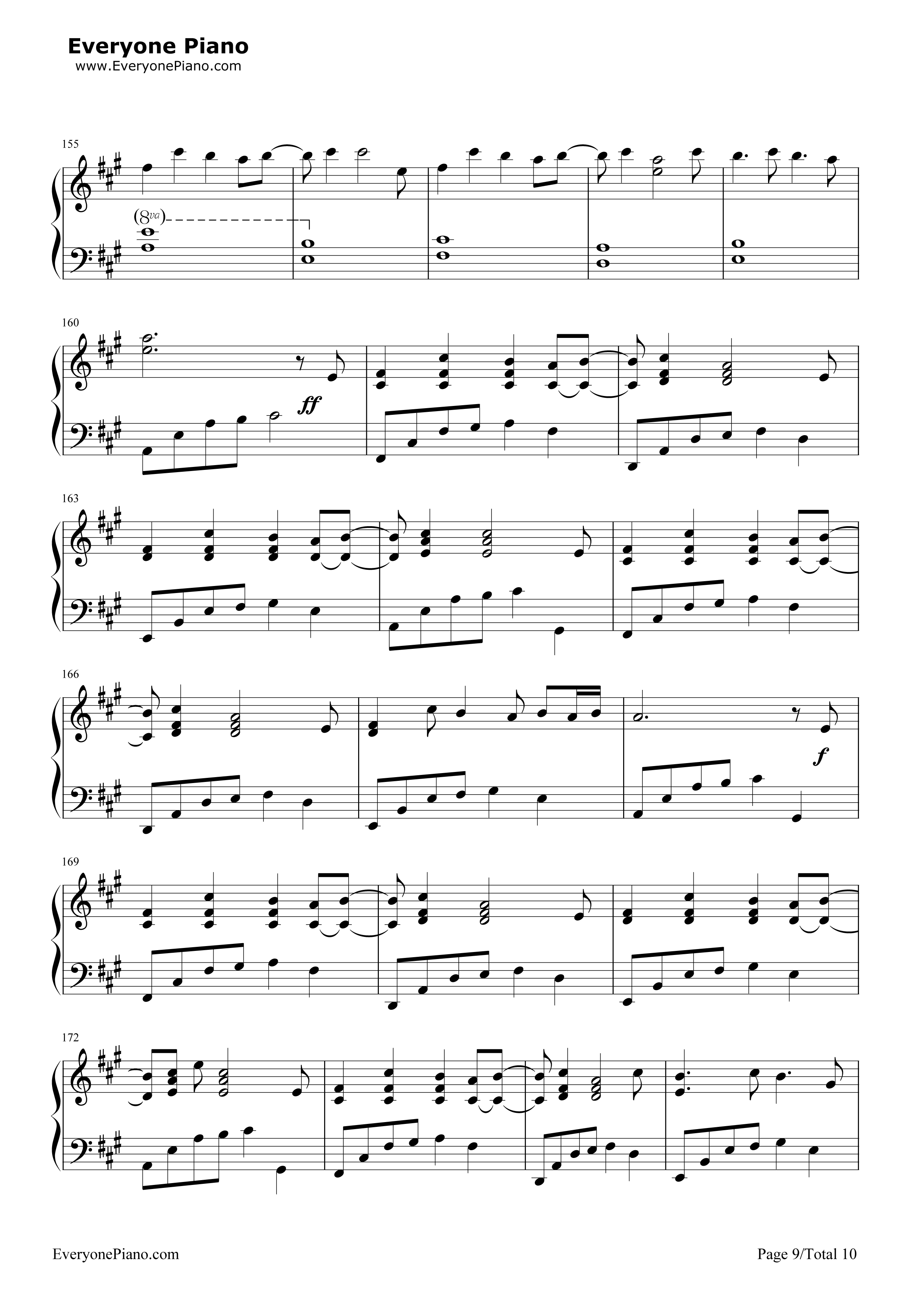 サマータイムレコード钢琴谱-IA9