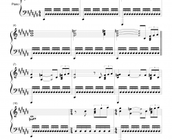 火的战车钢琴谱-Vangelis