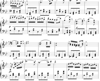 匈牙利舞曲第五号钢琴谱-勃拉姆斯-Brahms