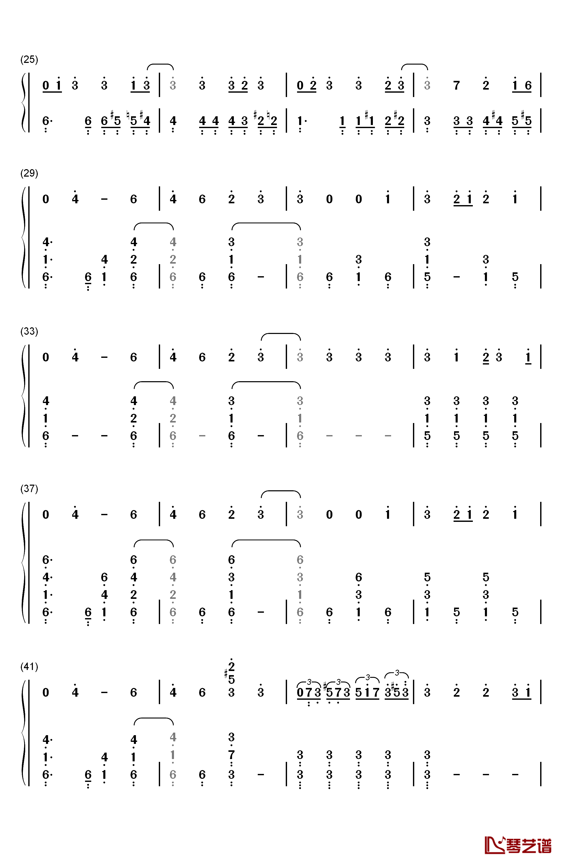 Thought Contagion钢琴简谱-数字双手-Muse2