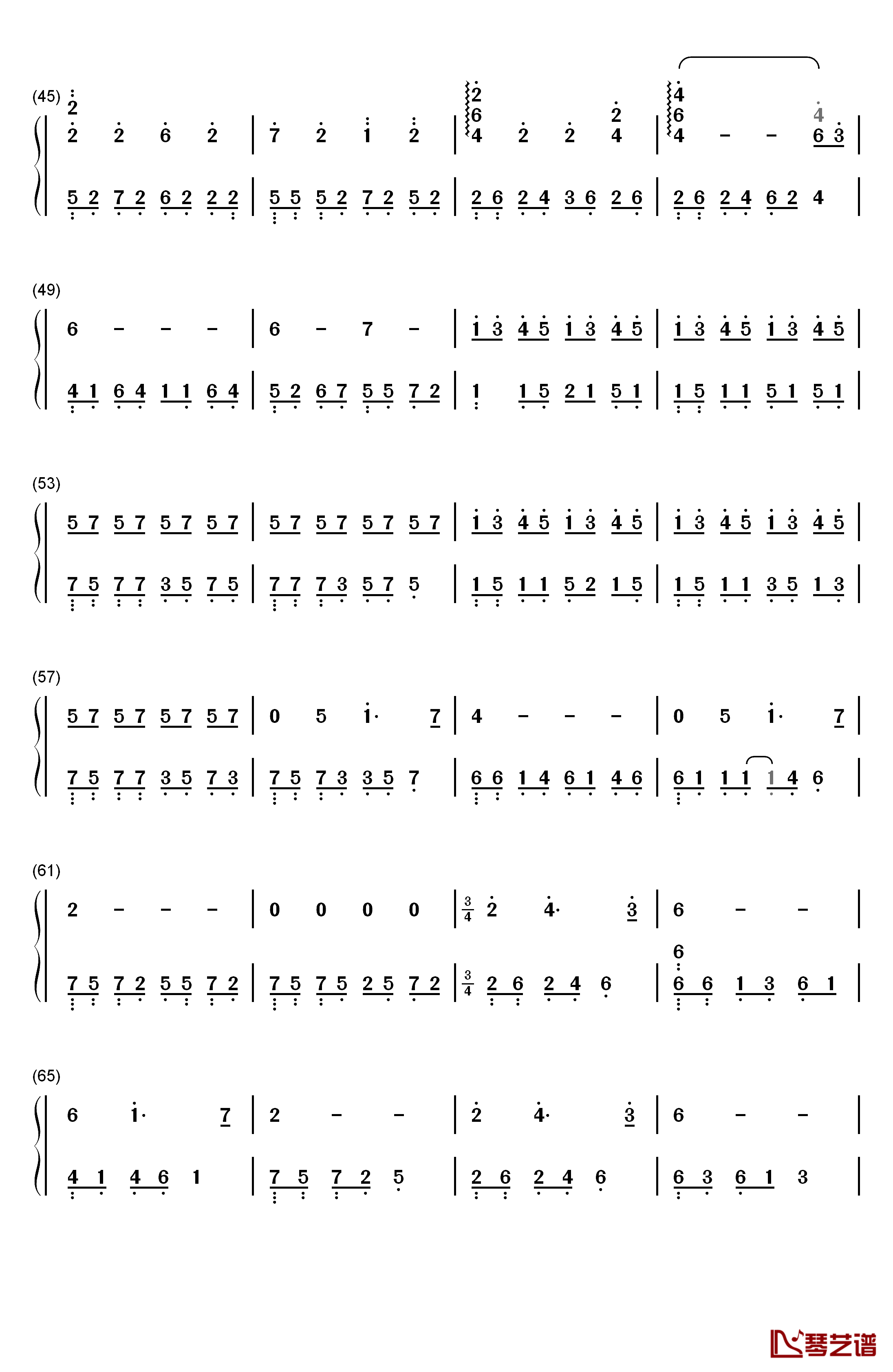 We Had Today钢琴简谱-数字双手-Rachel Portman3