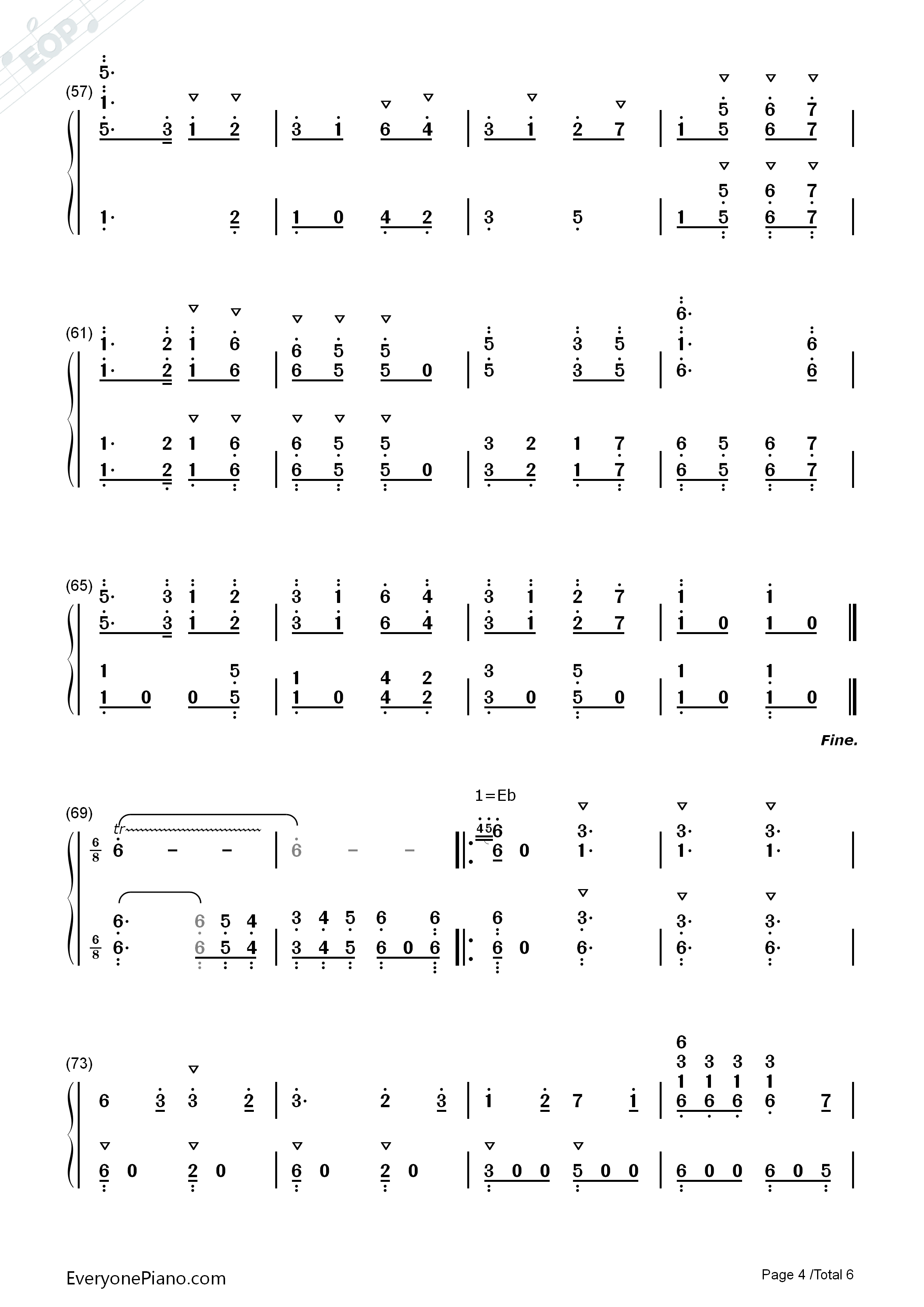 英国民歌组曲钢琴简谱-沃恩·威廉斯演唱4