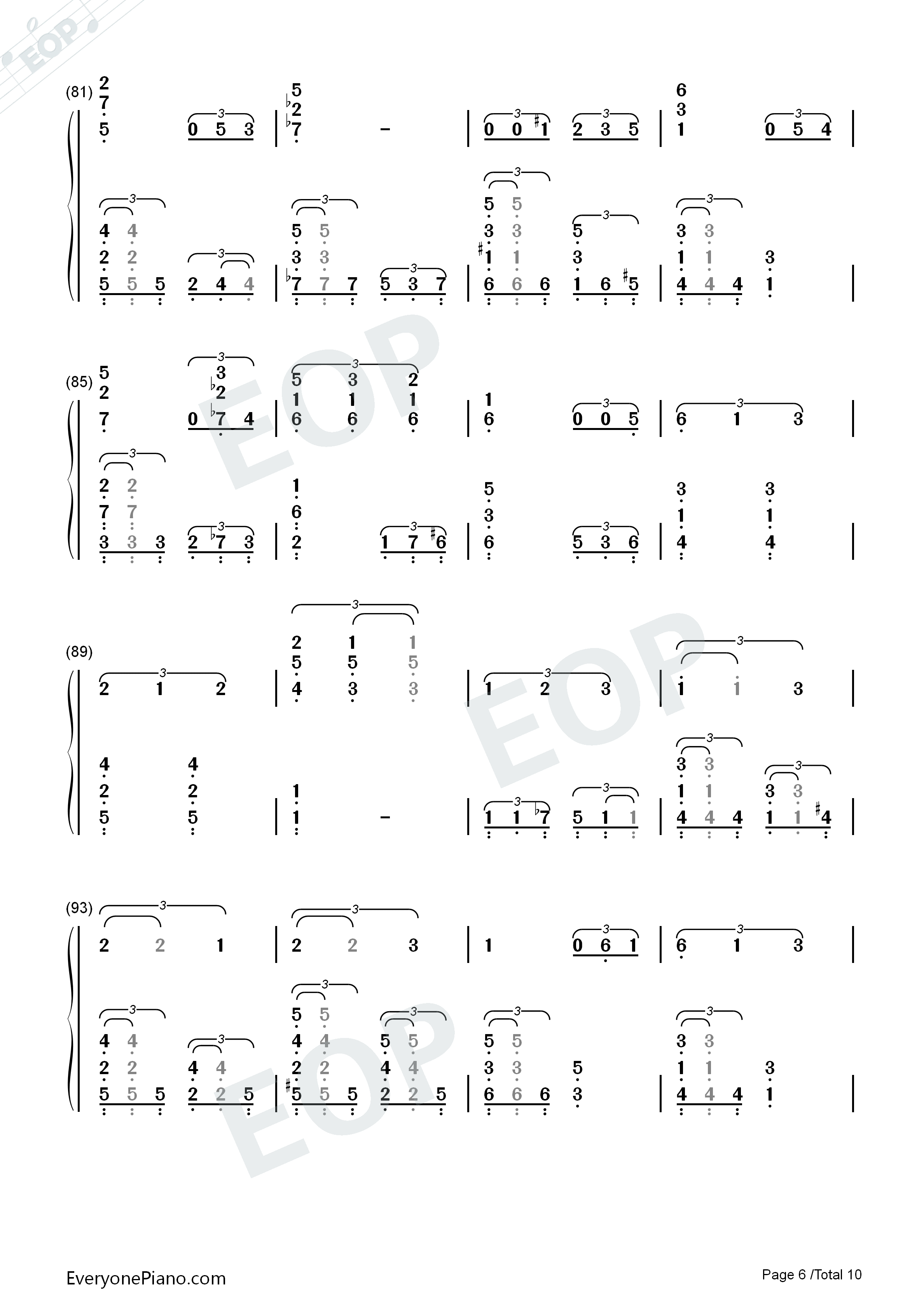 地球をあげる钢琴简谱-LUMi はるまきごはん演唱6