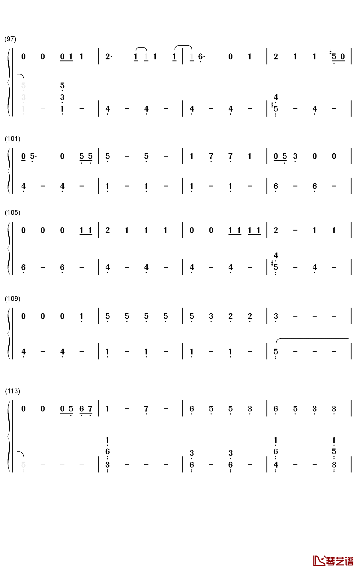 Die a Happy Man钢琴简谱-数字双手-Thomas Rhett6