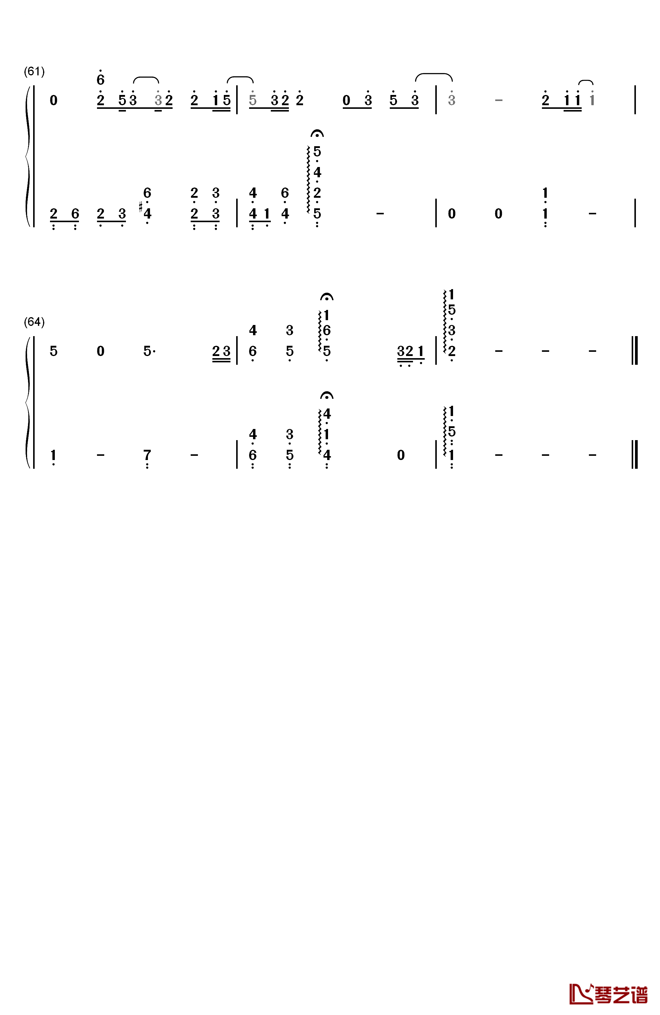 You Are My Everything钢琴简谱-数字双手-Gummy5