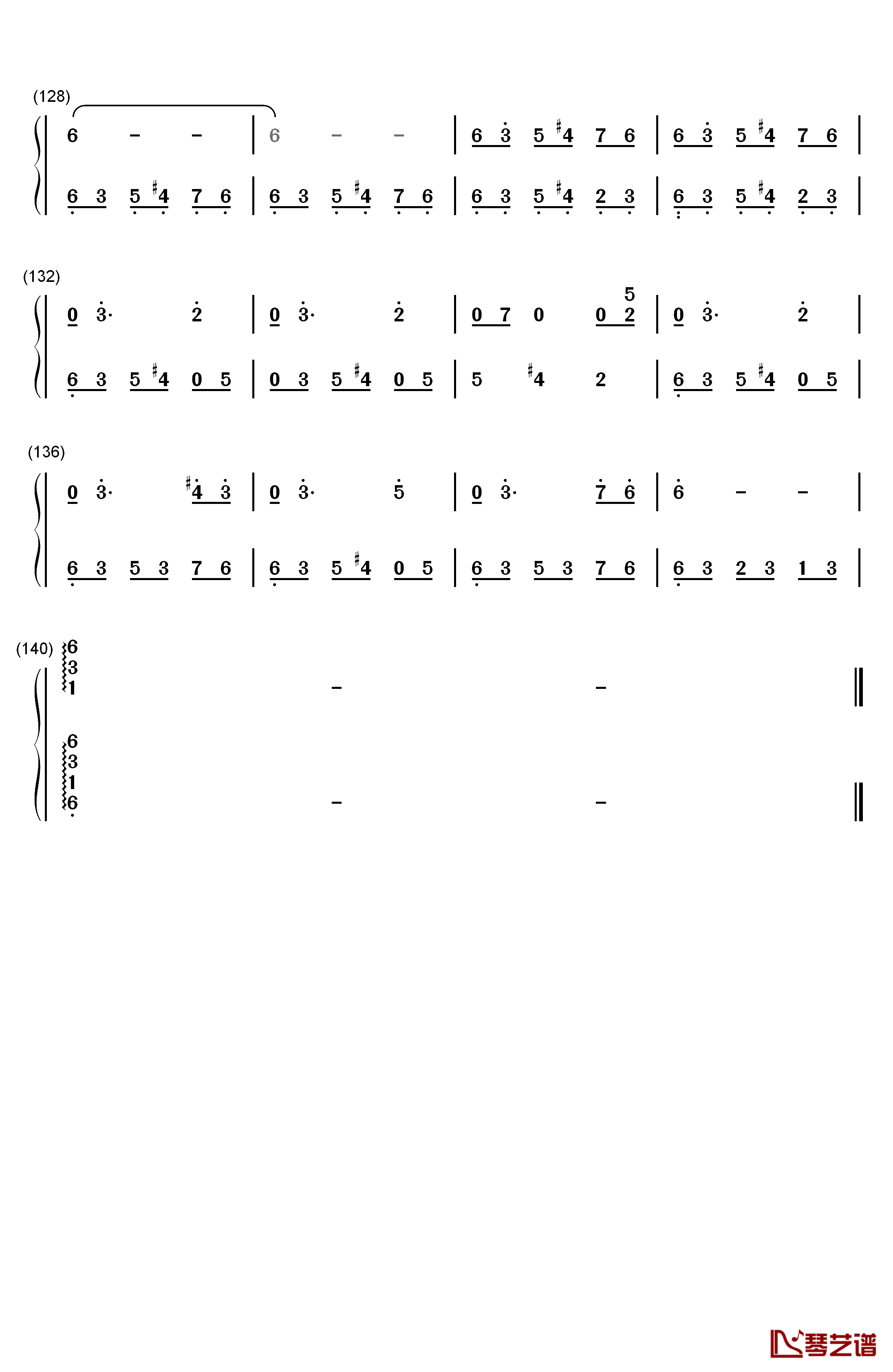 Scarborough Fair钢琴简谱-数字双手-莎拉·布莱曼  Sarah Brightman6