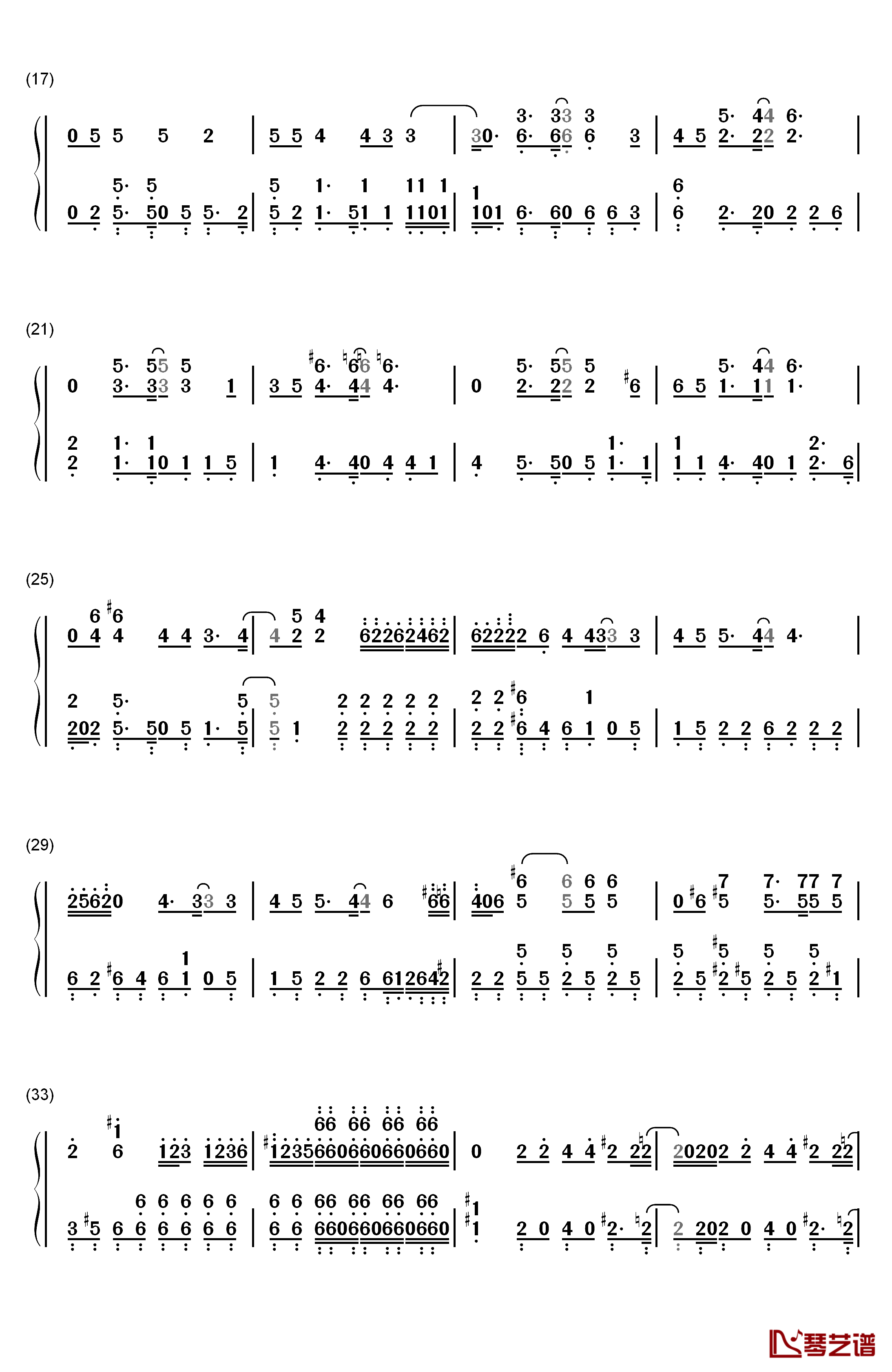 Steppin' Out钢琴简谱-数字双手-FLOW2