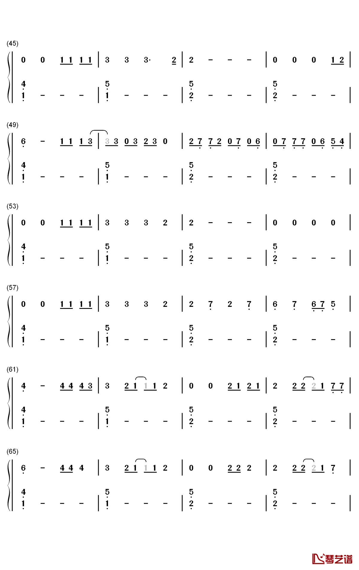 Let Me Love You Like A Woman钢琴简谱-数字双手-Lana Del Rey3