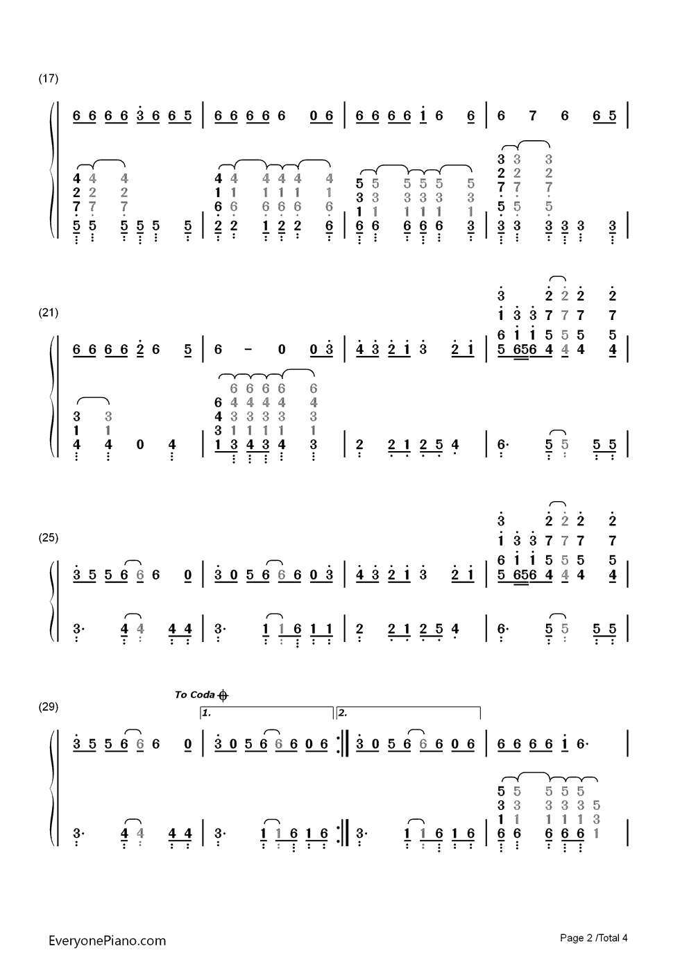 Rock the Casbah钢琴简谱-数字双手-The Clash2