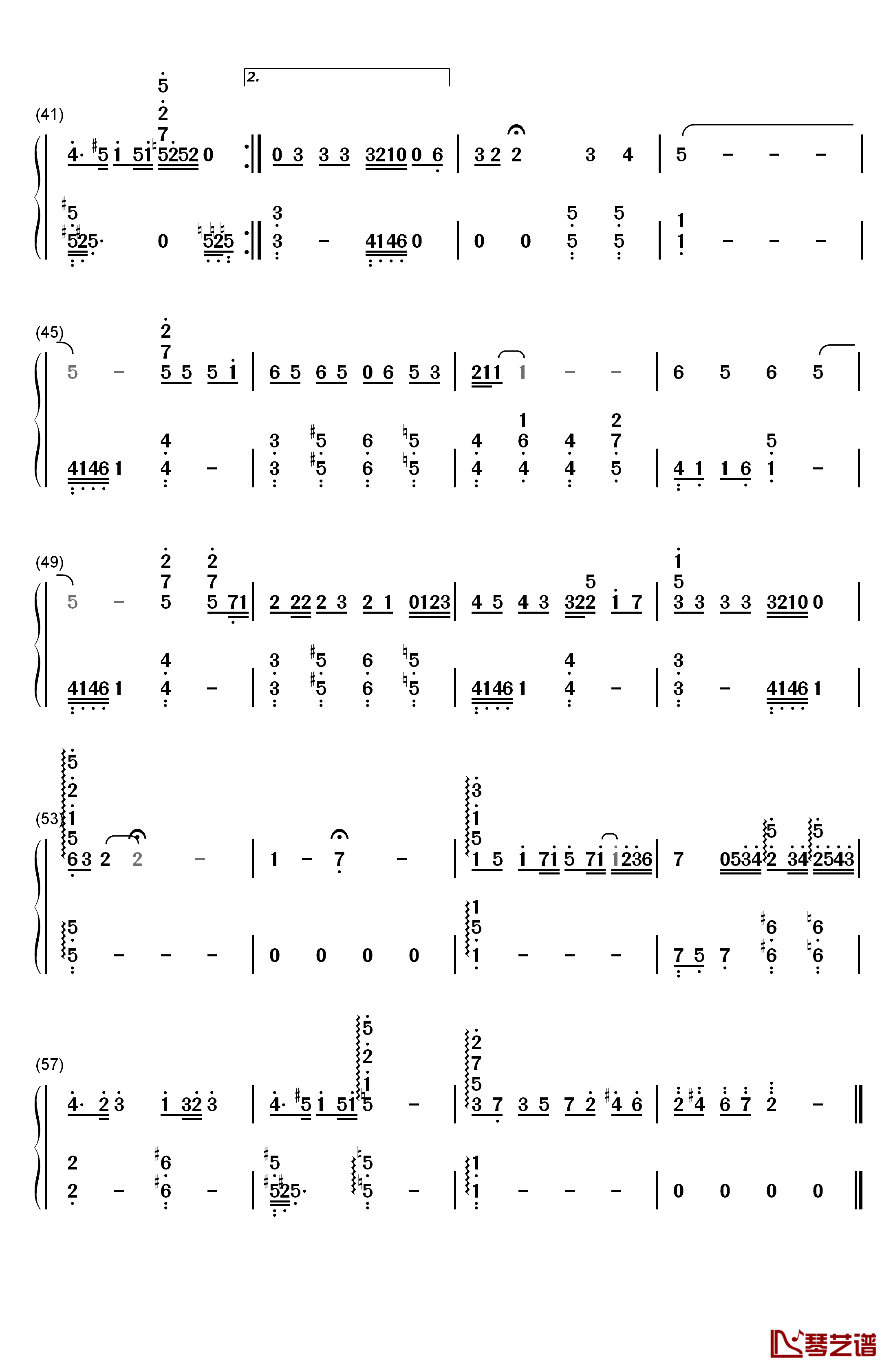 Ocean Deep钢琴简谱-数字双手-林志炫3