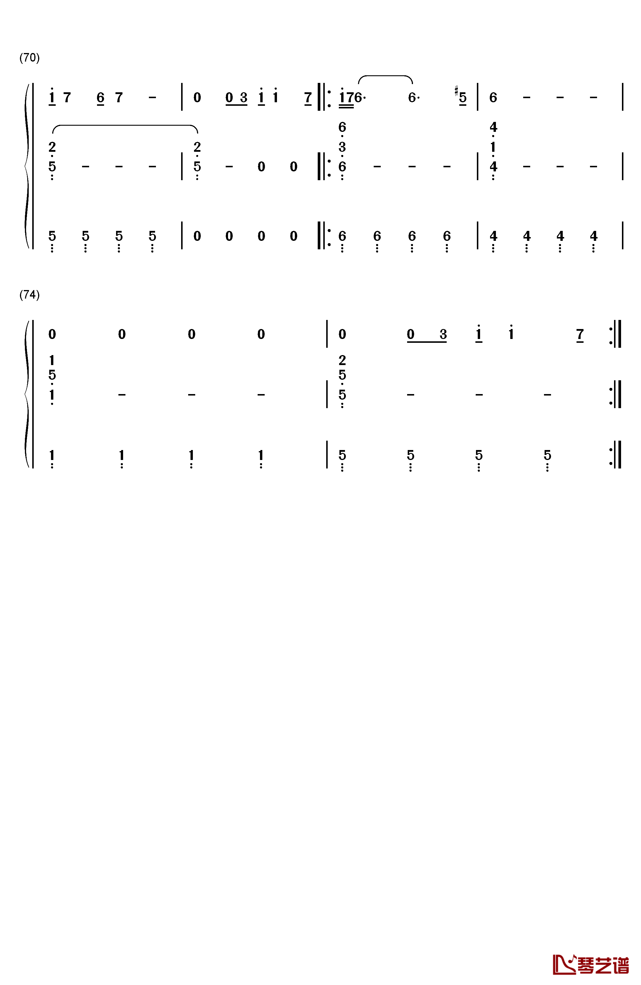 Still Loving You钢琴简谱-数字双手-Scorpions5