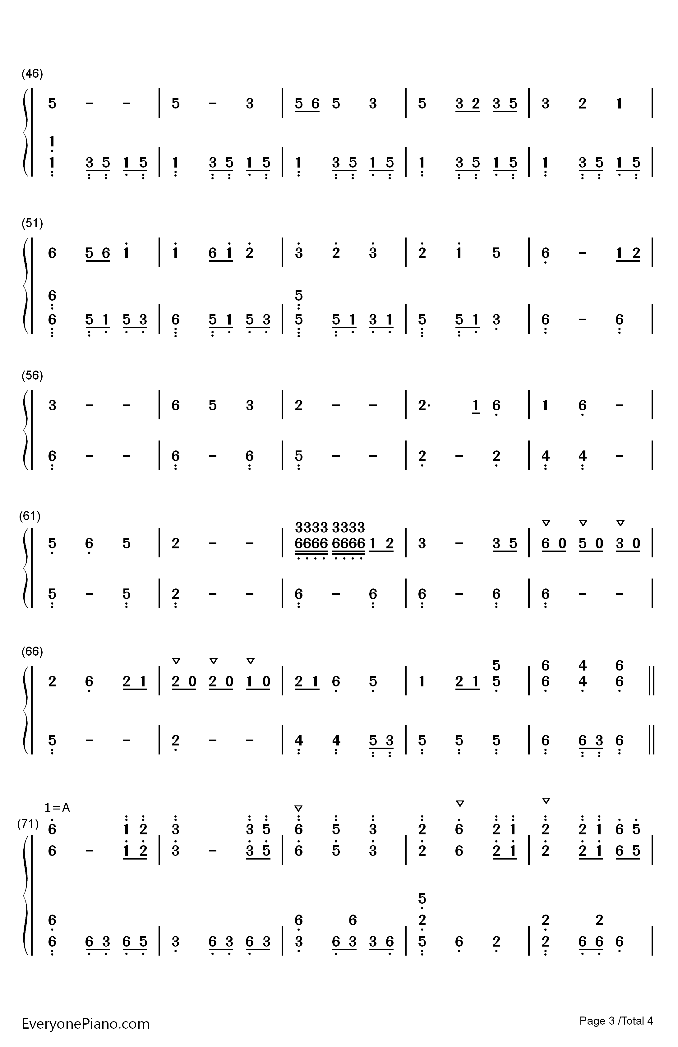 The Chinese Garden钢琴简谱-数字双手-猎豹移动公司3