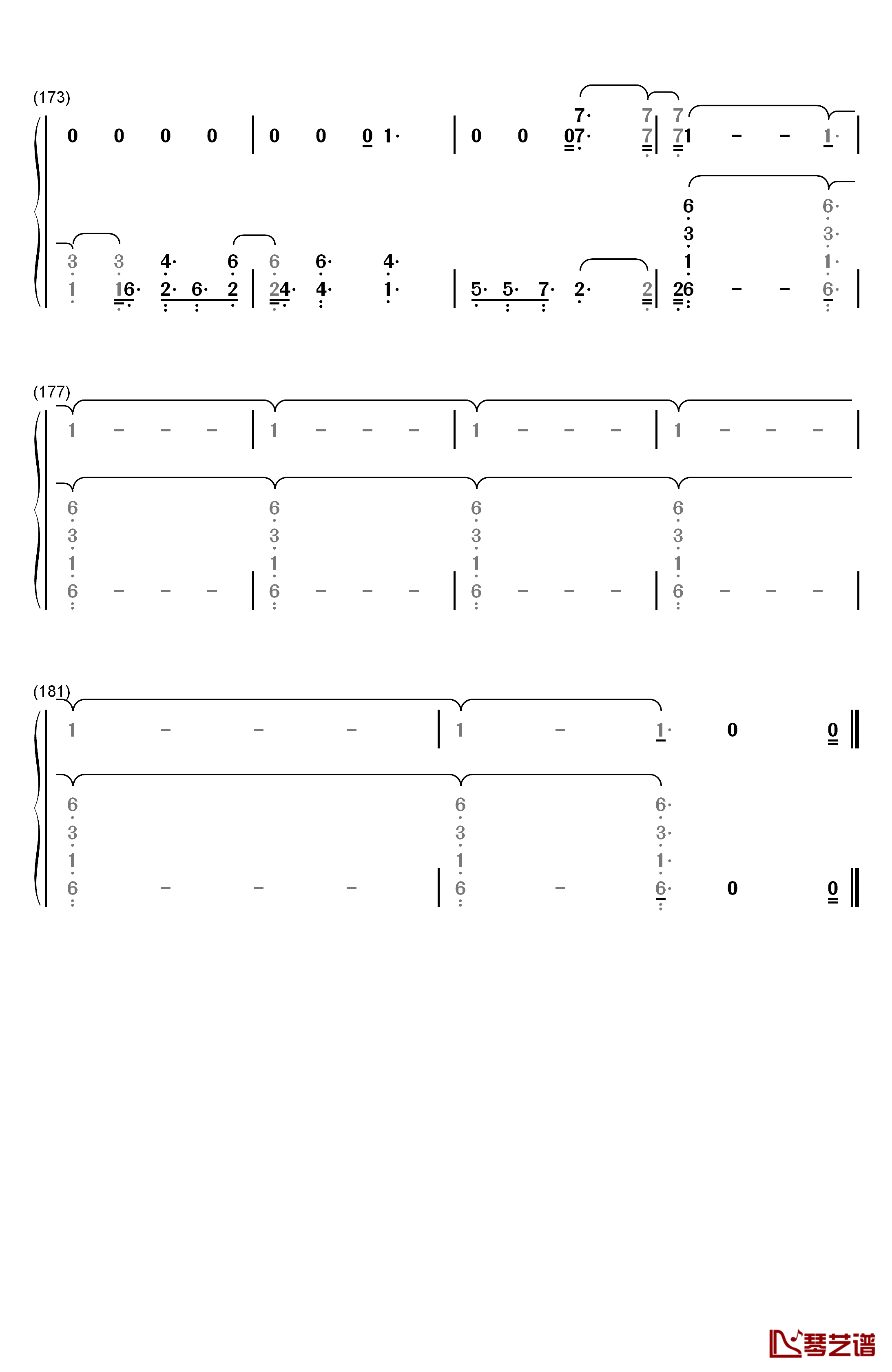 Is Your Love Enough钢琴简谱-数字双手-Little Mix9