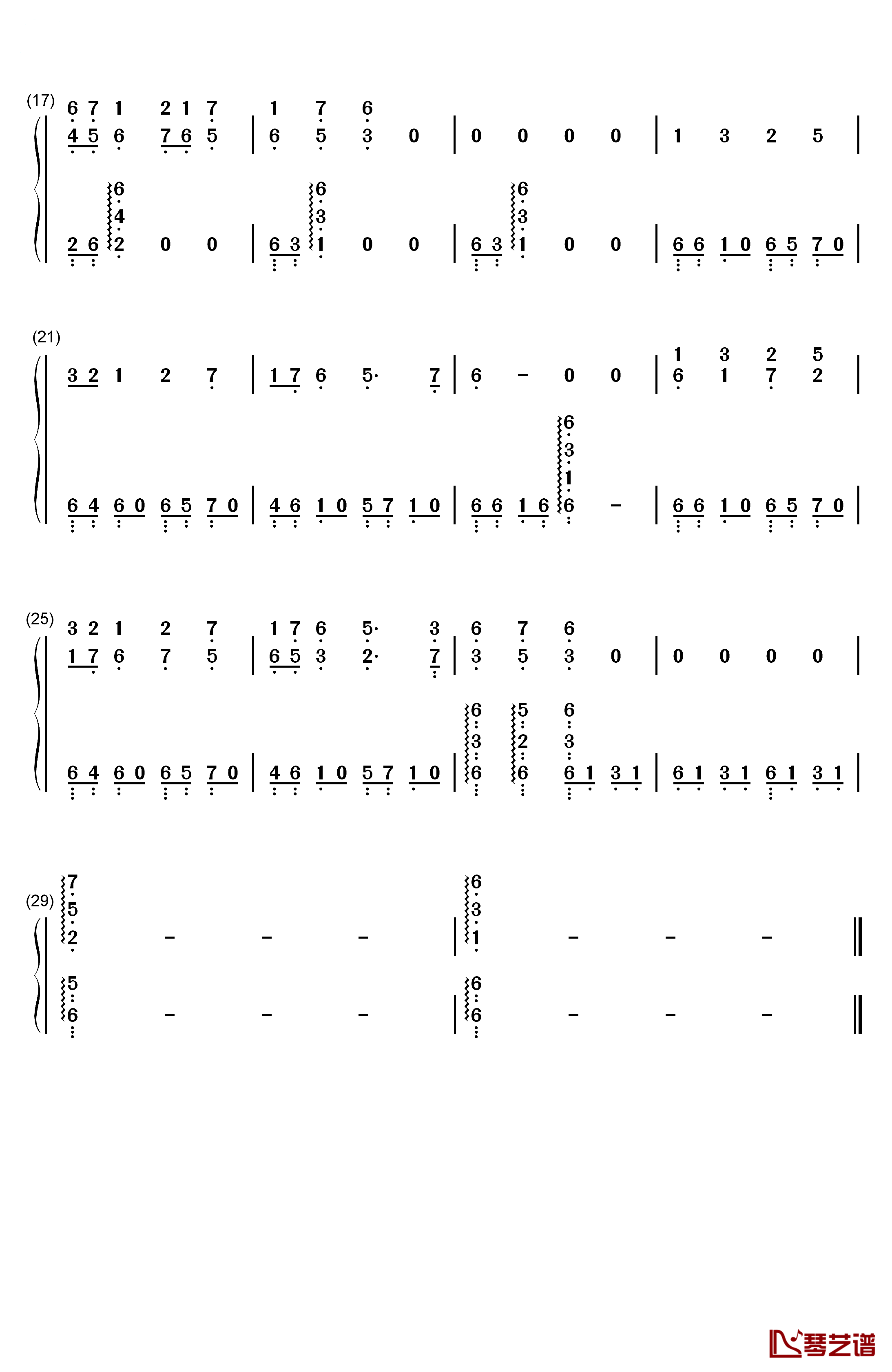 Loneliness钢琴简谱-数字双手-水谷广实2