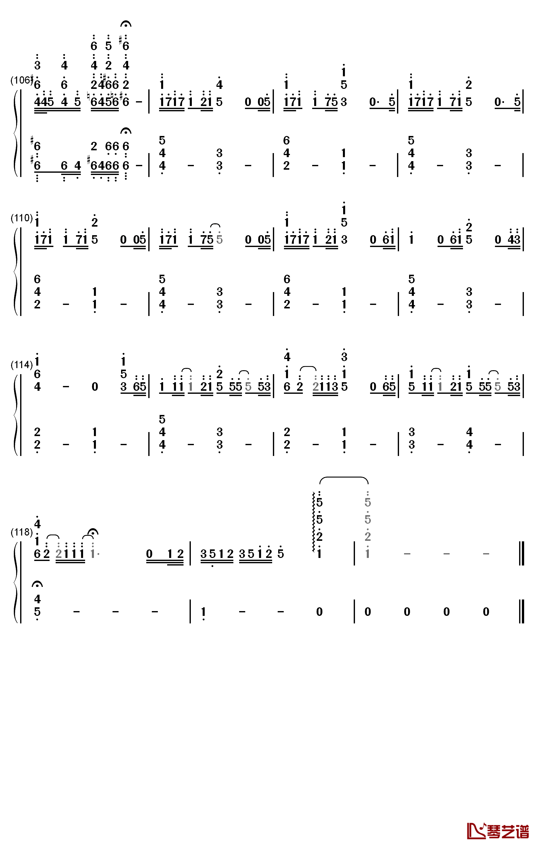 愛にできることはまだあるかい钢琴简谱-数字双手-Radwimps7