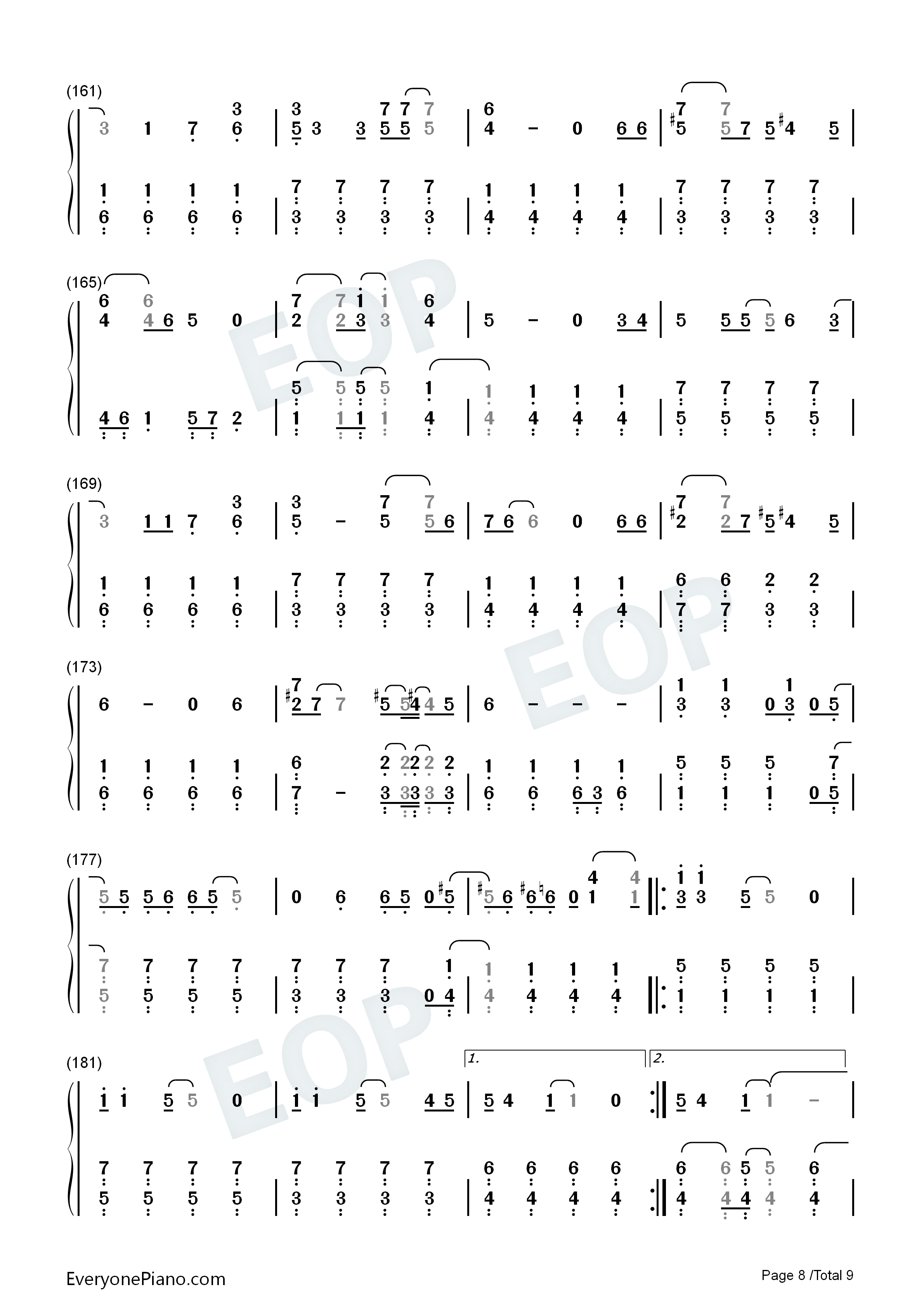 言ったじゃないか钢琴简谱-关ジャニ∞演唱8