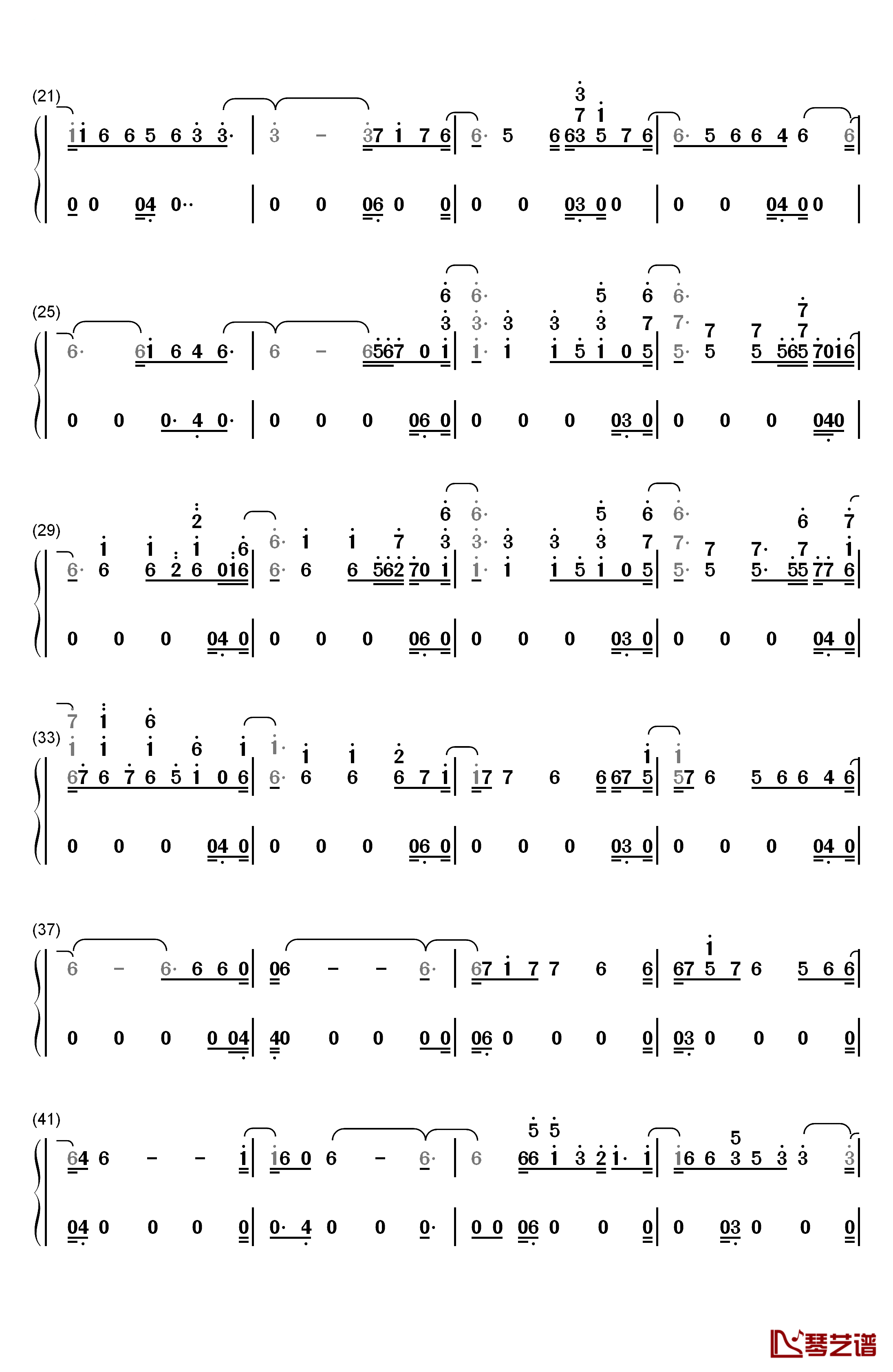 Remember I Told You钢琴简谱-数字双手-Nick Jonas2