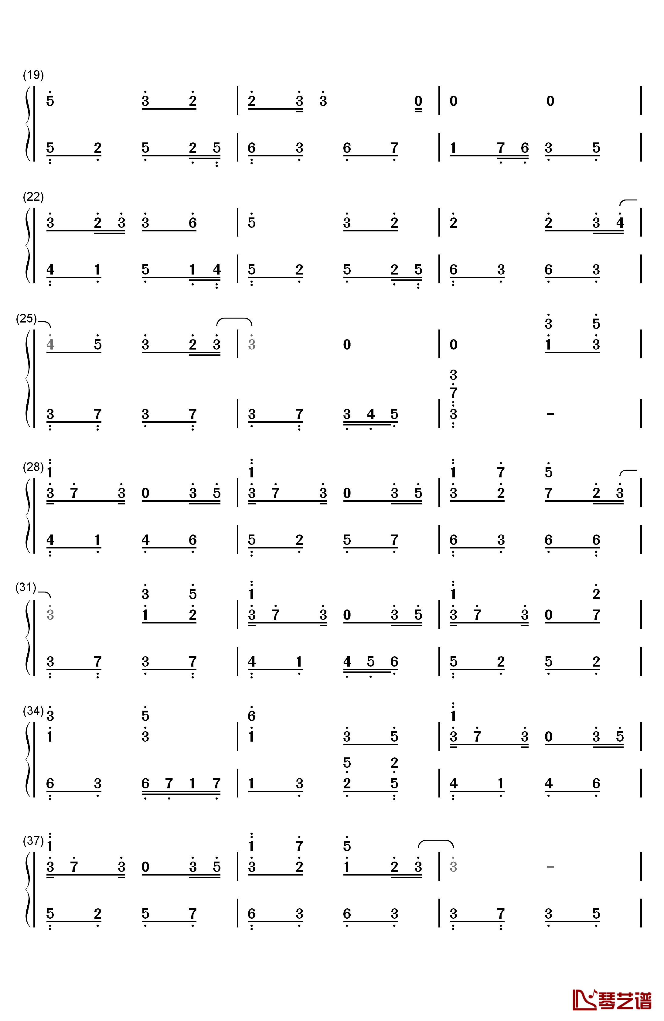 Part of Me(你只是我的另一半)钢琴简谱-数字双手-滨崎步2