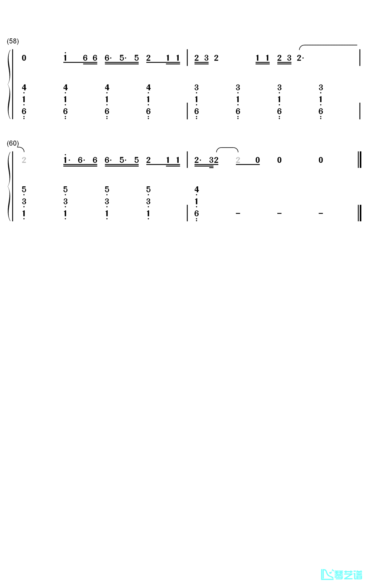 Cardigan钢琴简谱-数字双手-Taylor Swift5