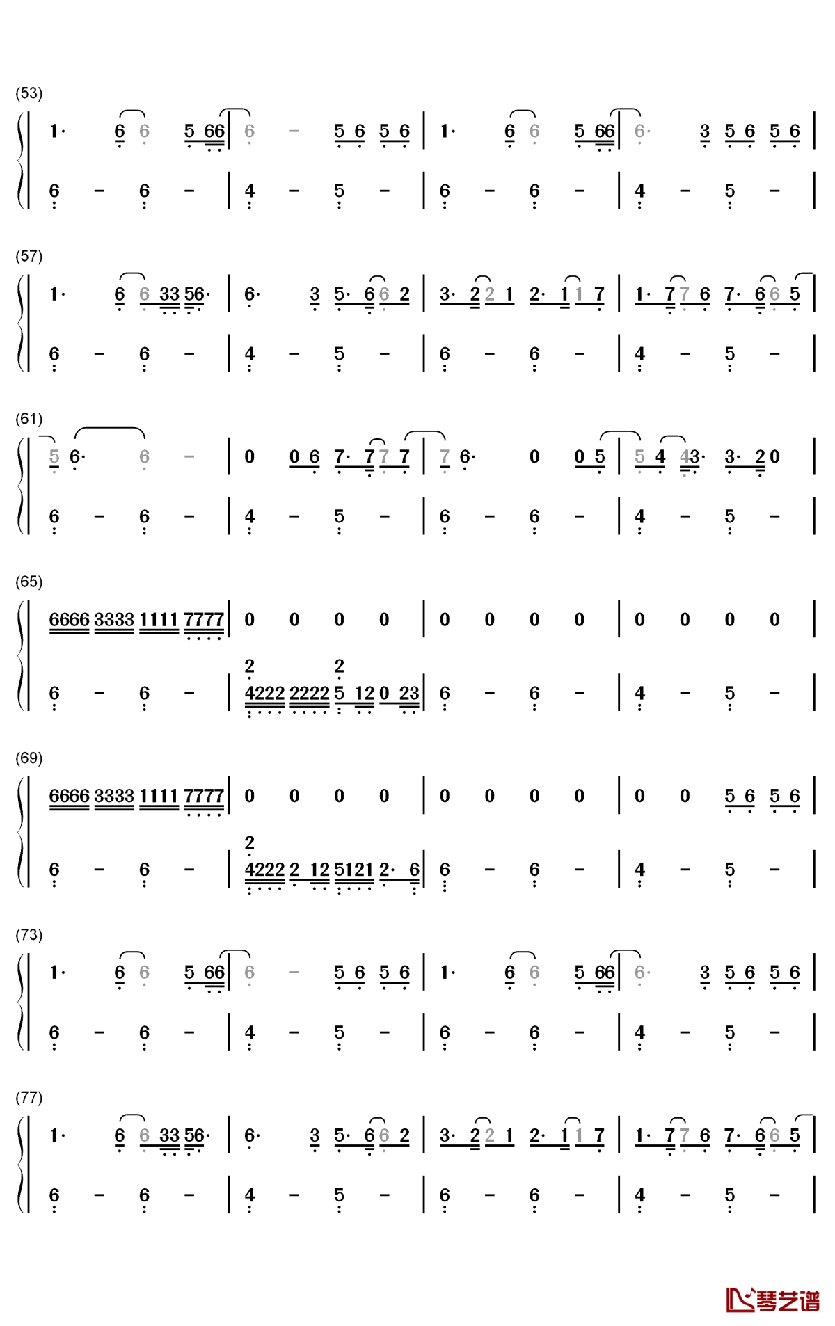 Shelter钢琴简谱-数字双手-Finneas3