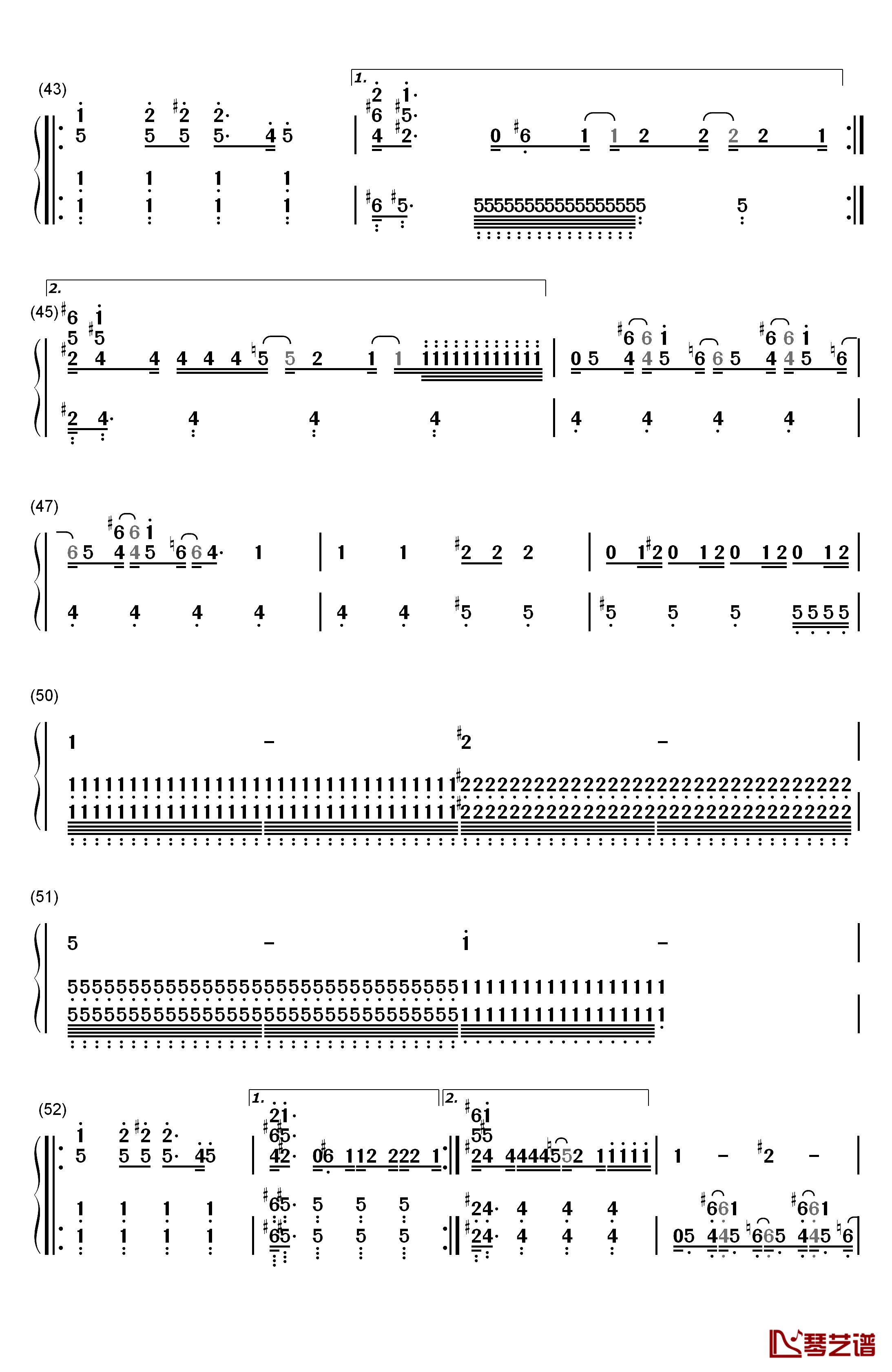 MY NAME IS SKRILLEX钢琴简谱-数字双手-Skrillex3