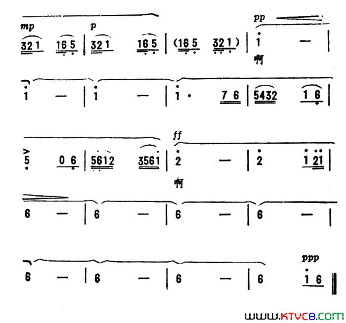 布谷鸟四川新民歌、劫夫编曲简谱1