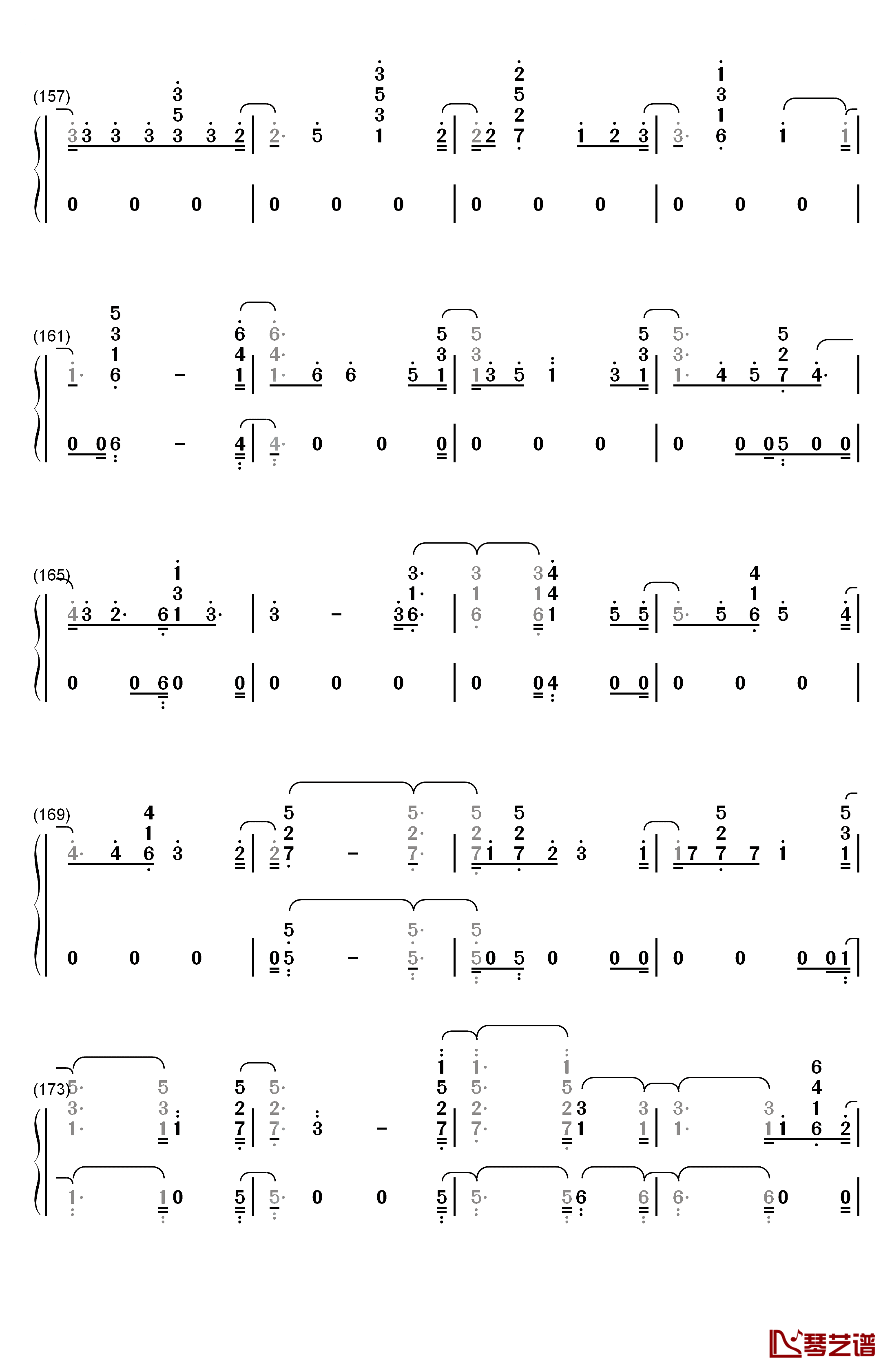 2002钢琴简谱-数字双手-Anne-Marie9