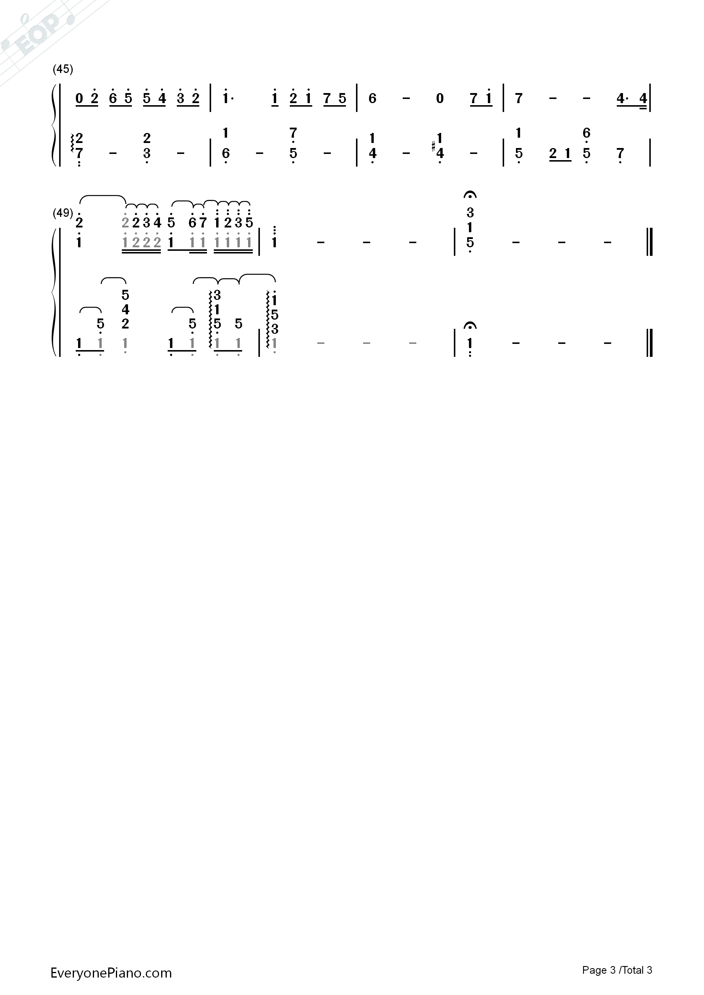 Cinema Paradiso钢琴简谱-Ennio Morricone演唱3