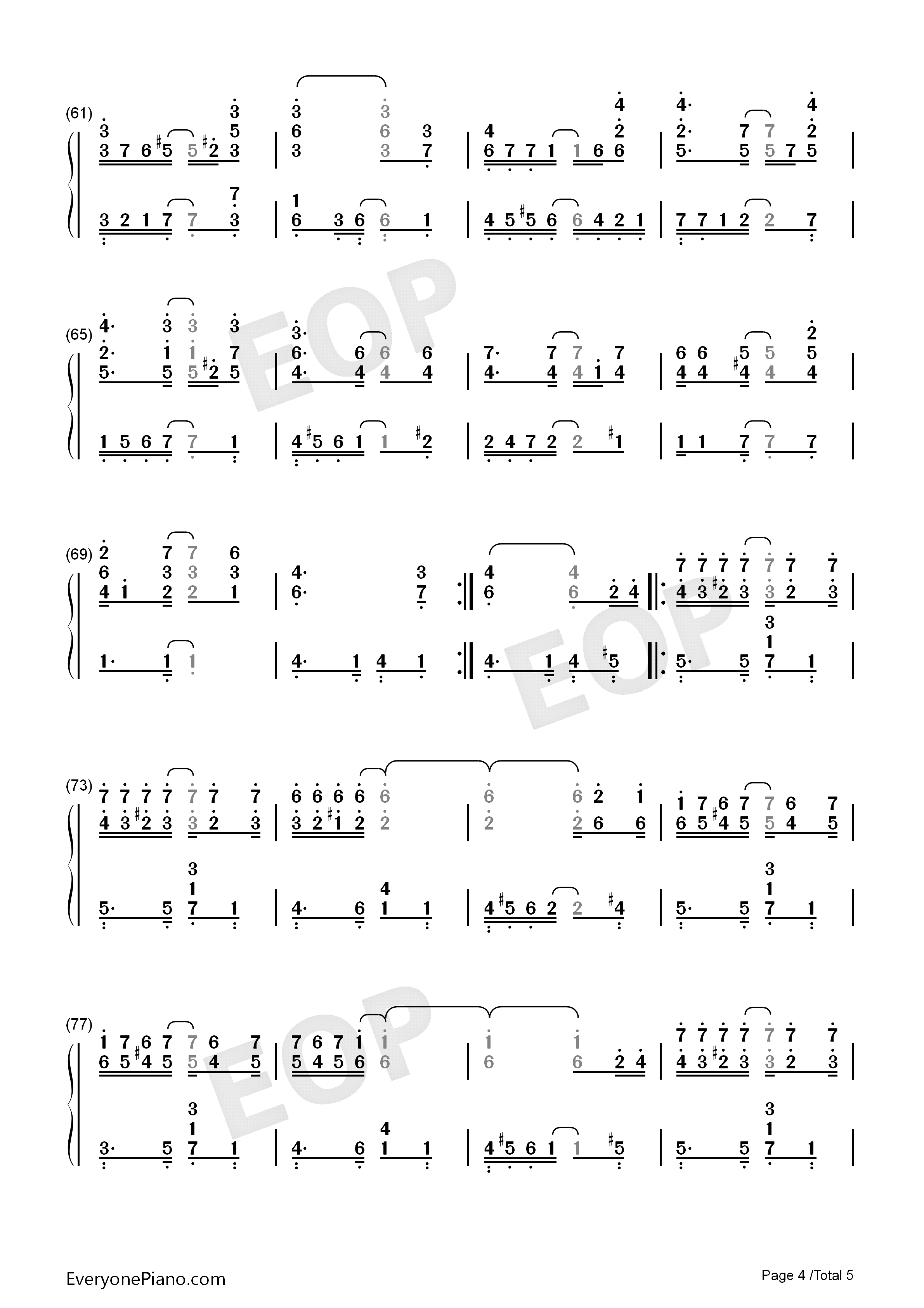 Solace钢琴简谱-Scott Joplin演唱4