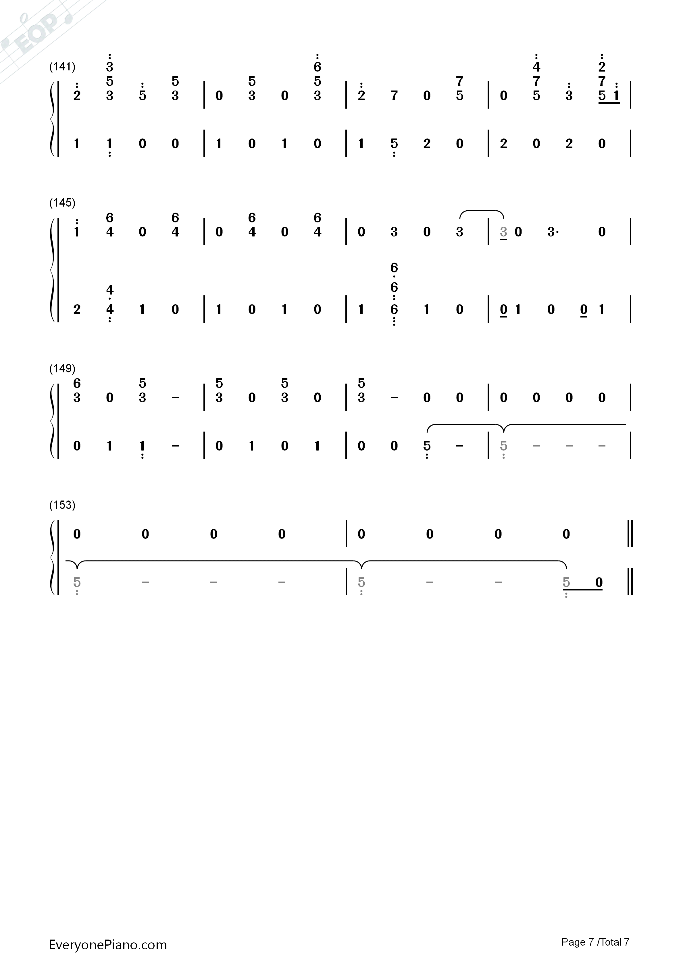 Something's Gotta Give钢琴简谱-Camila Cabello演唱7