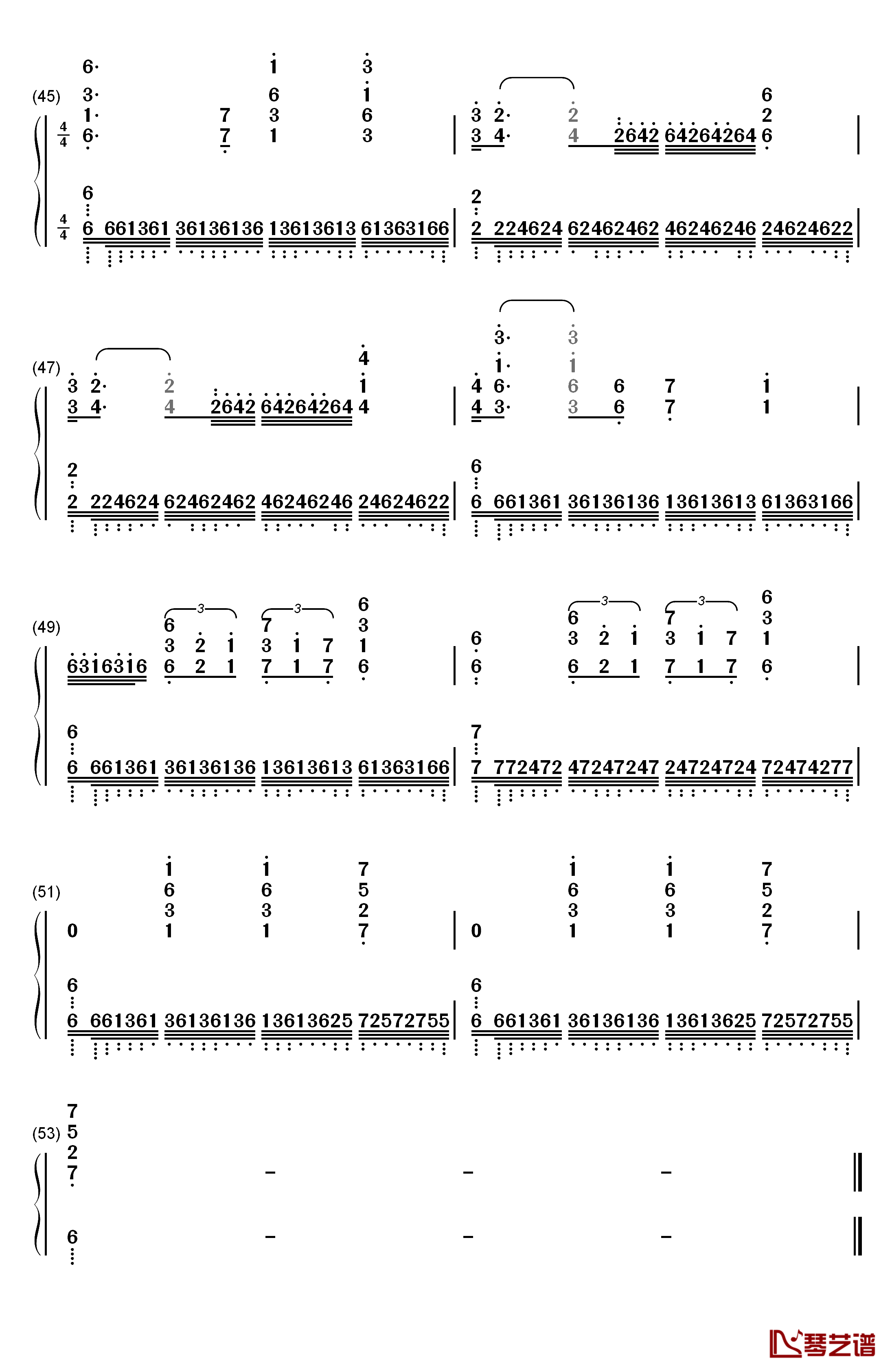 Erwins Speech钢琴简谱-数字双手-泽野弘之3