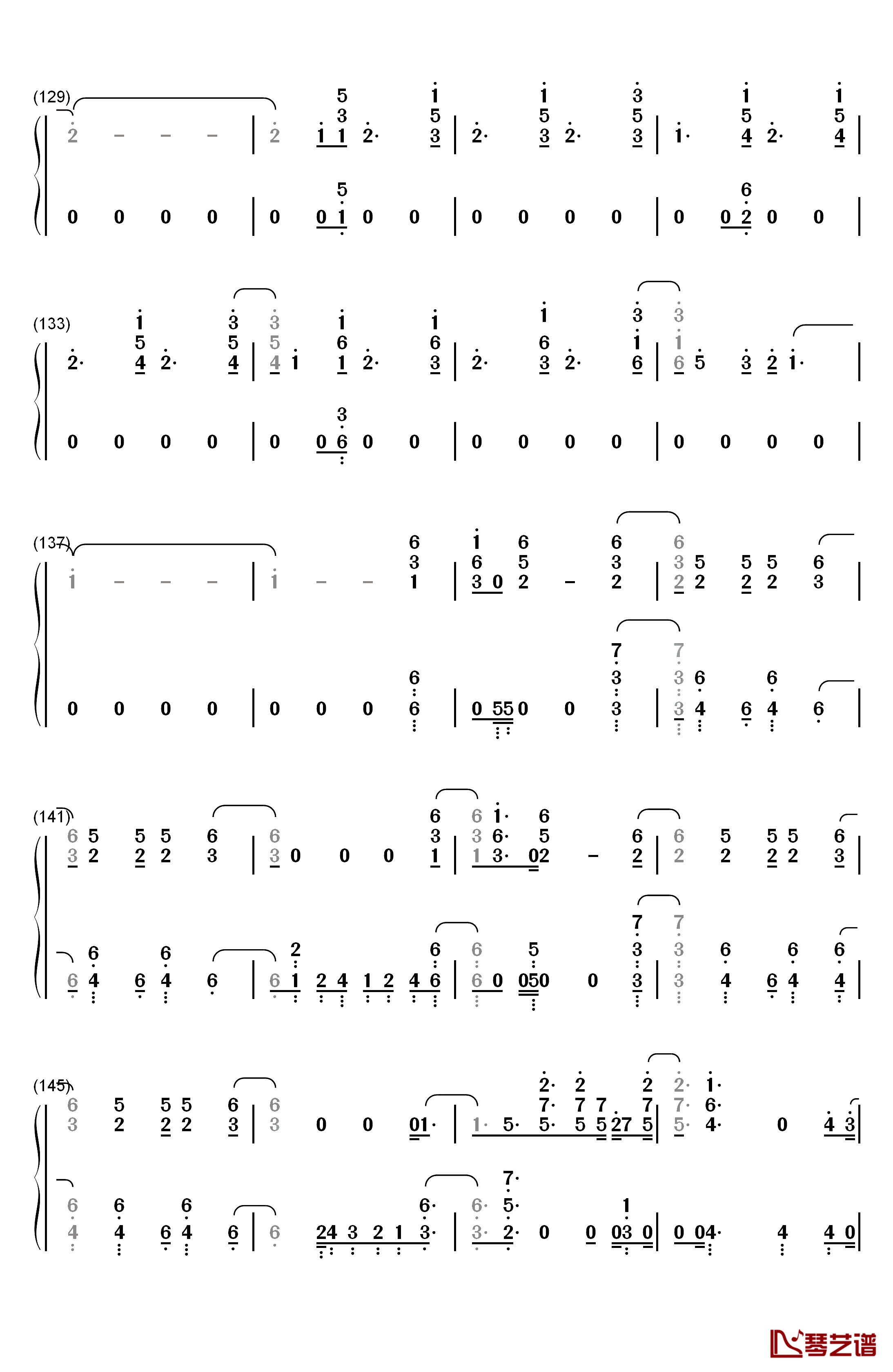 Don't Go Breaking My Heart钢琴简谱-数字双手-Backstreet Boys8