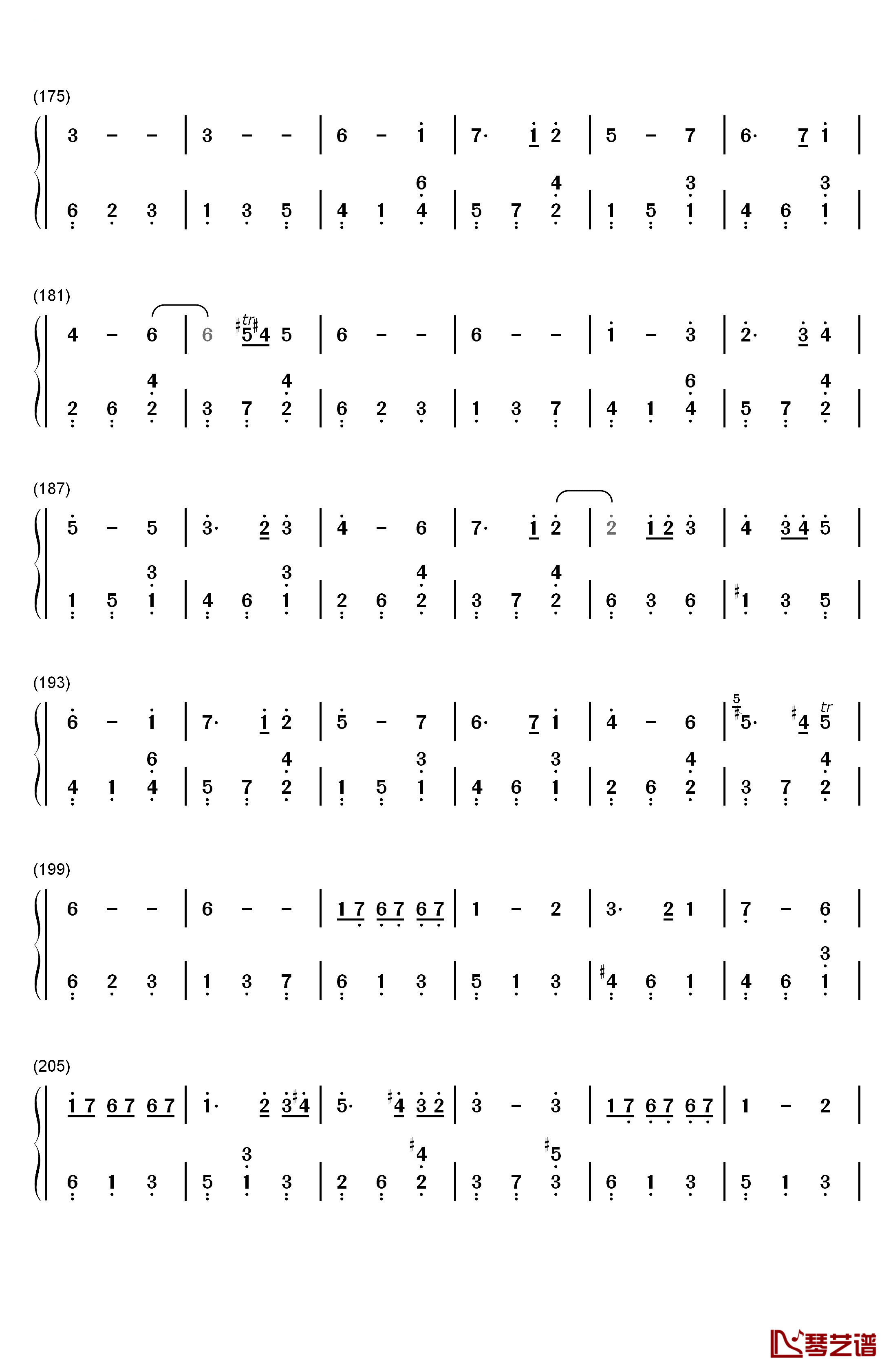 Granado Espada钢琴简谱-数字双手-IMC Games6