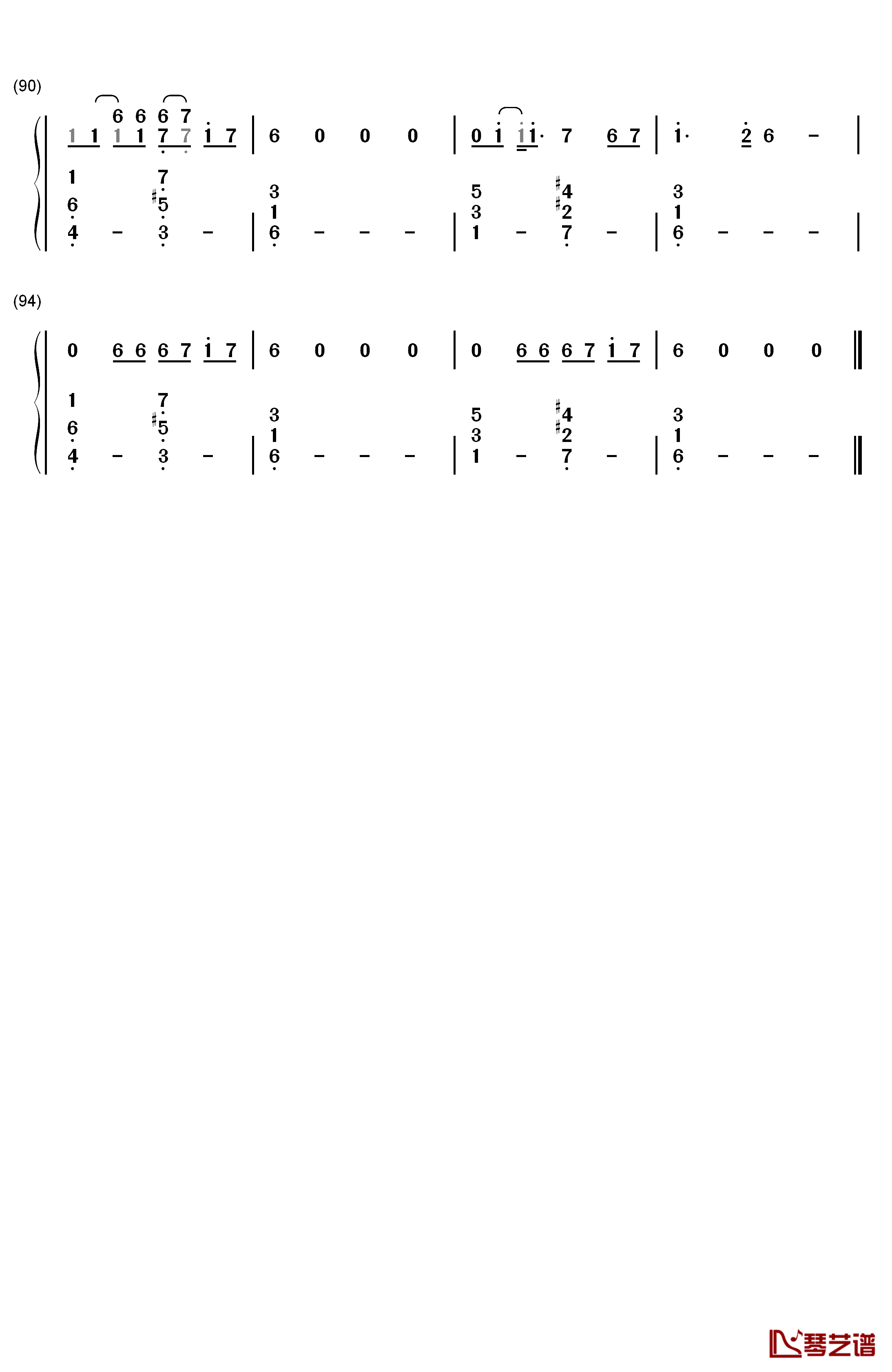 Froot钢琴简谱-数字双手-Marina and the Diamonds6