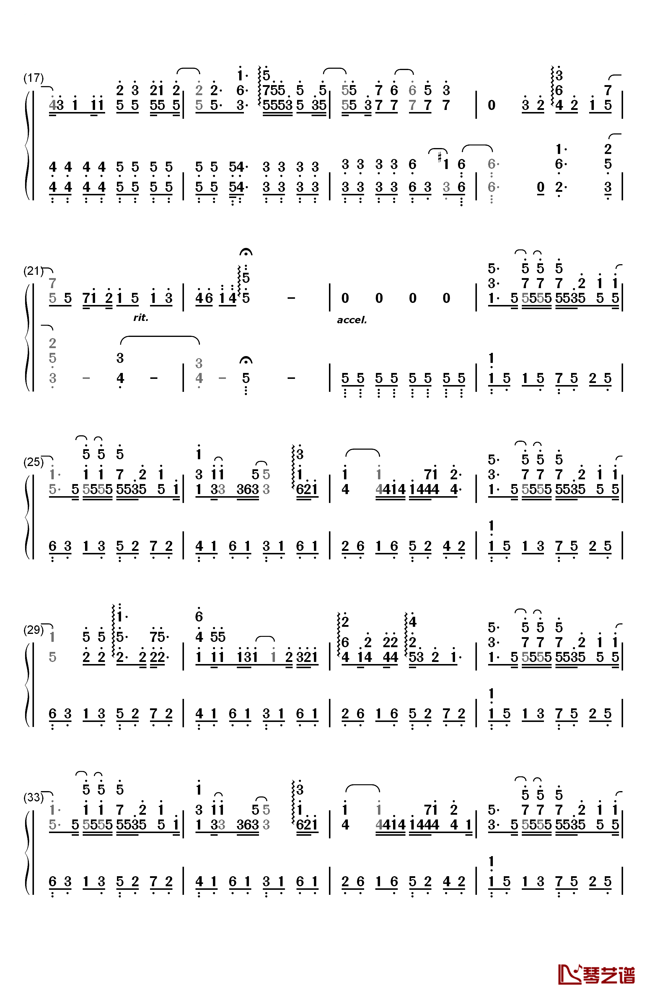 無くした日々にさよなら钢琴简谱-数字双手-スネオヘアー2