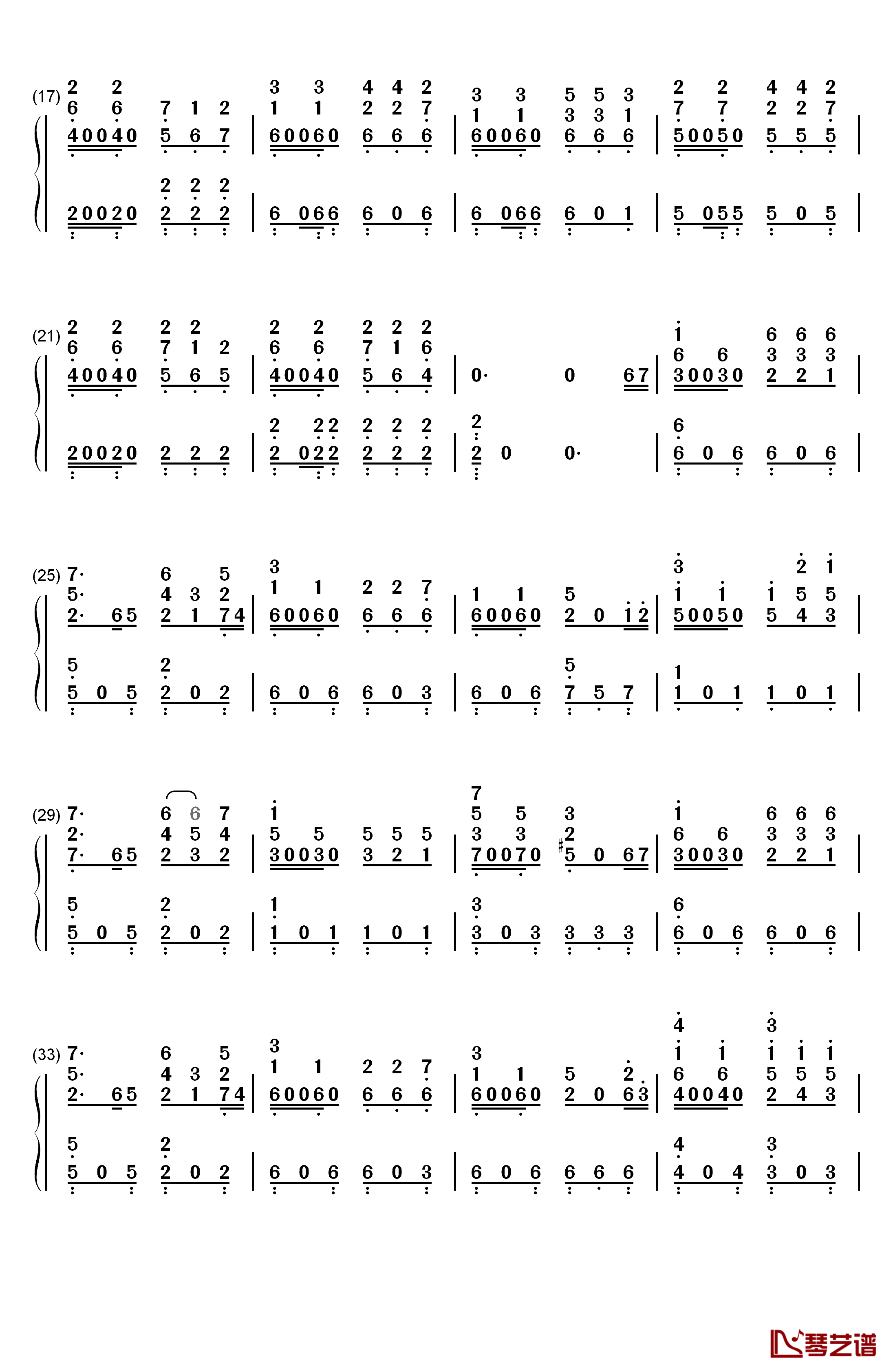 The Shaping of the World钢琴简谱-数字双手-Jason Hayes2