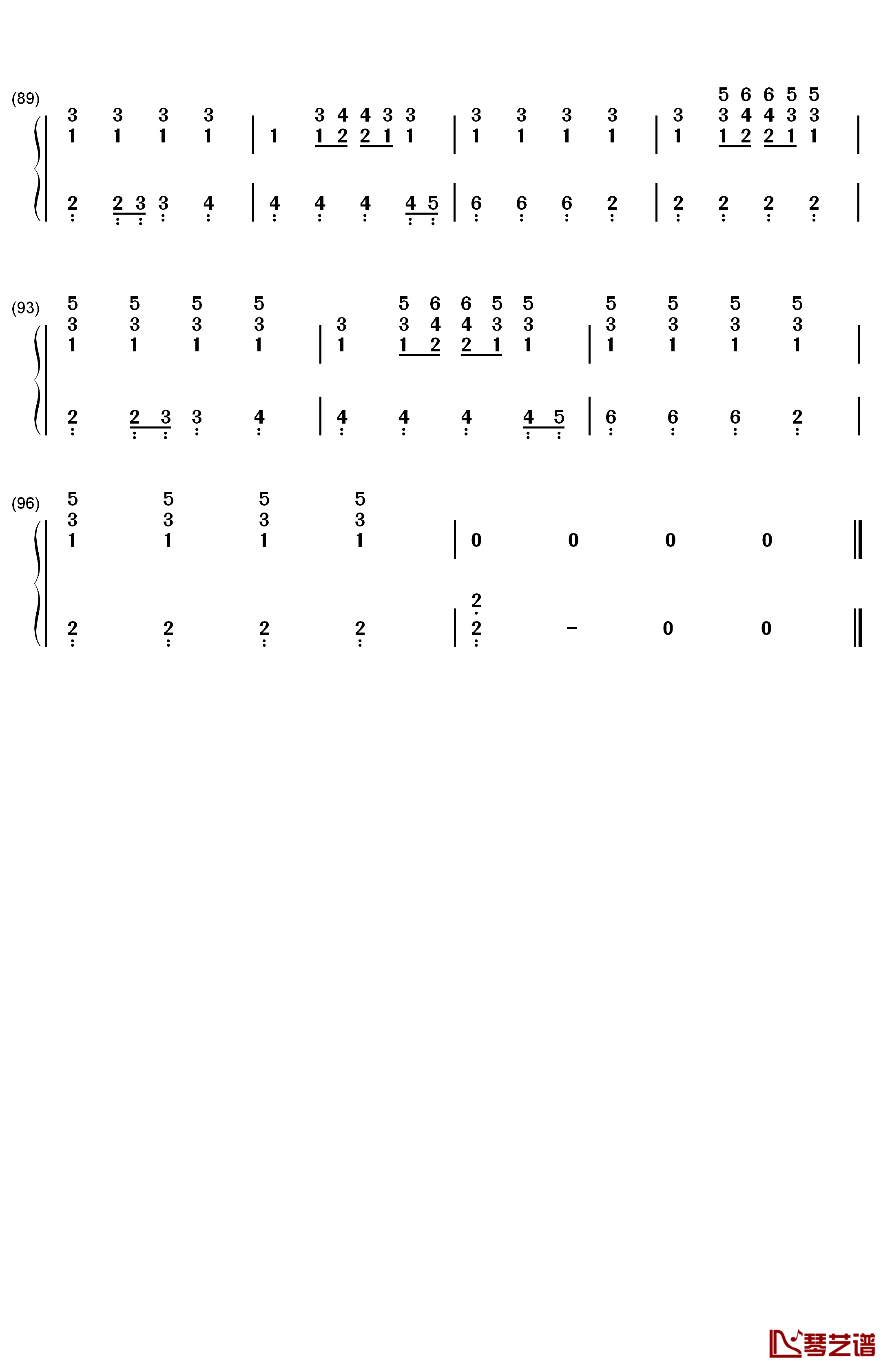 Thinking About You钢琴简谱-数字双手-Calvin Harris5