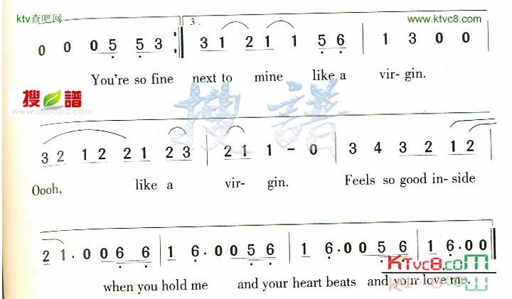 LikeAVirgin简谱1