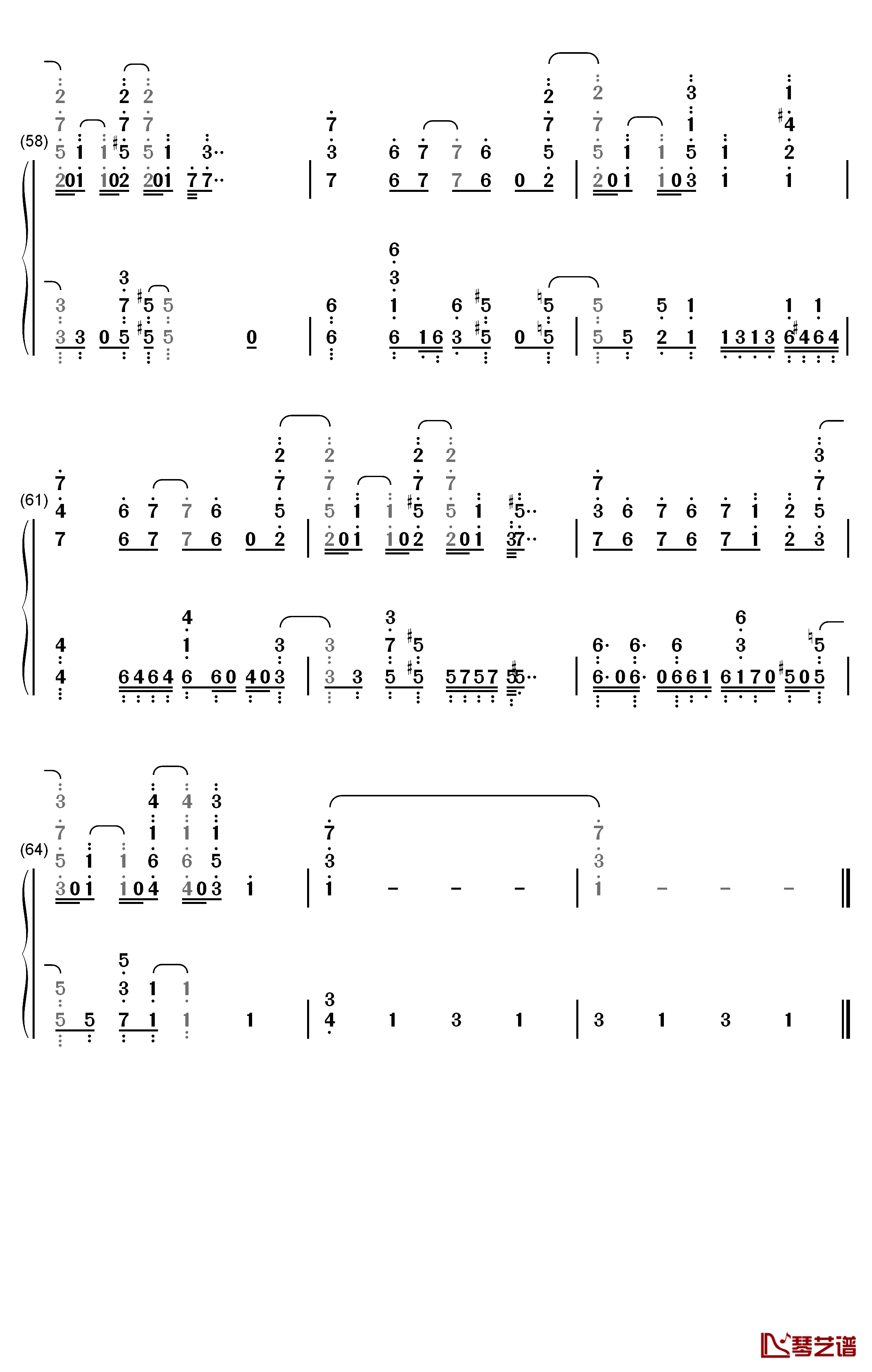 Share the light钢琴简谱-数字双手-Run Girls  Run！5