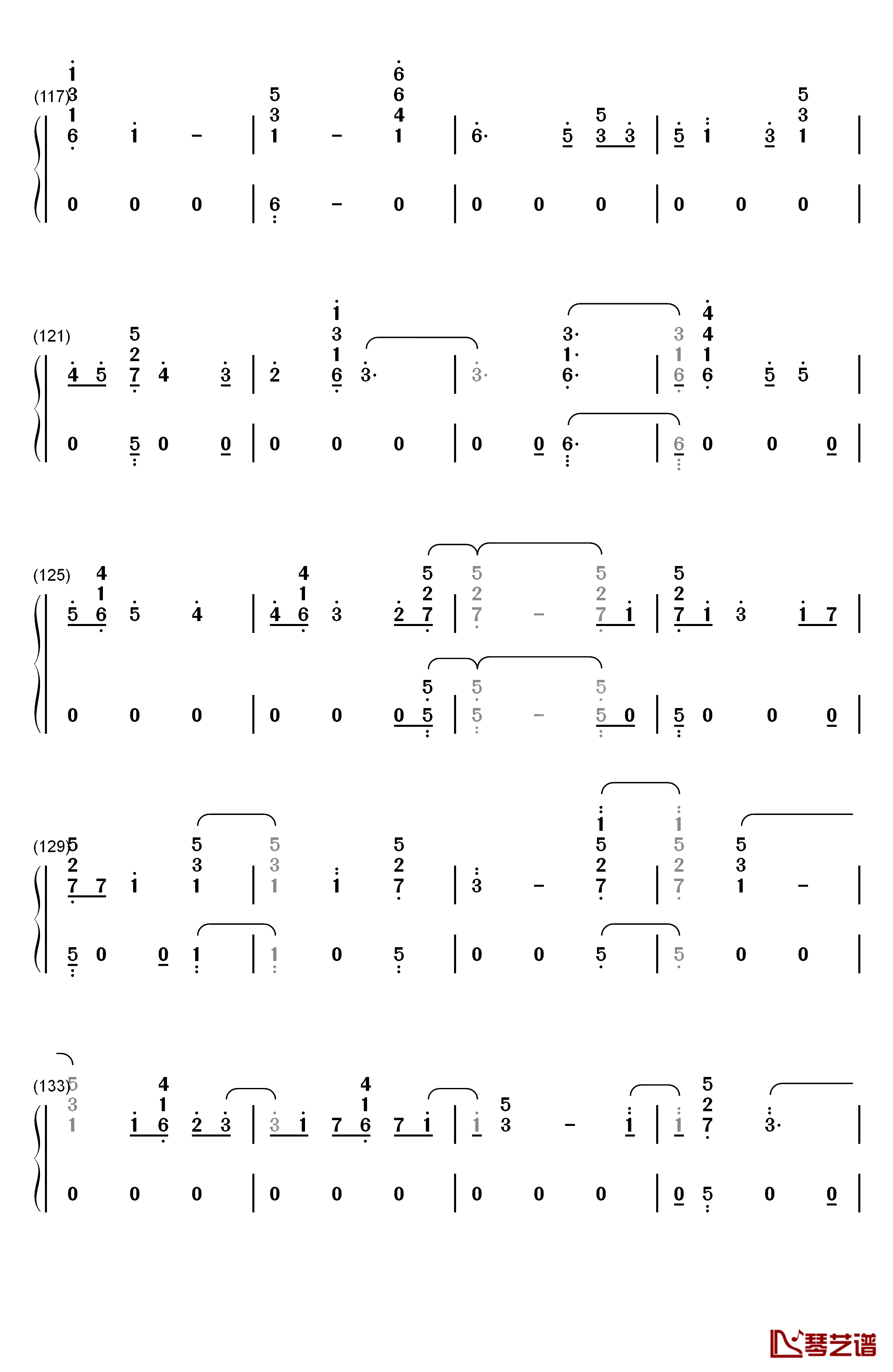 2002钢琴简谱-数字双手-Anne-Marie7