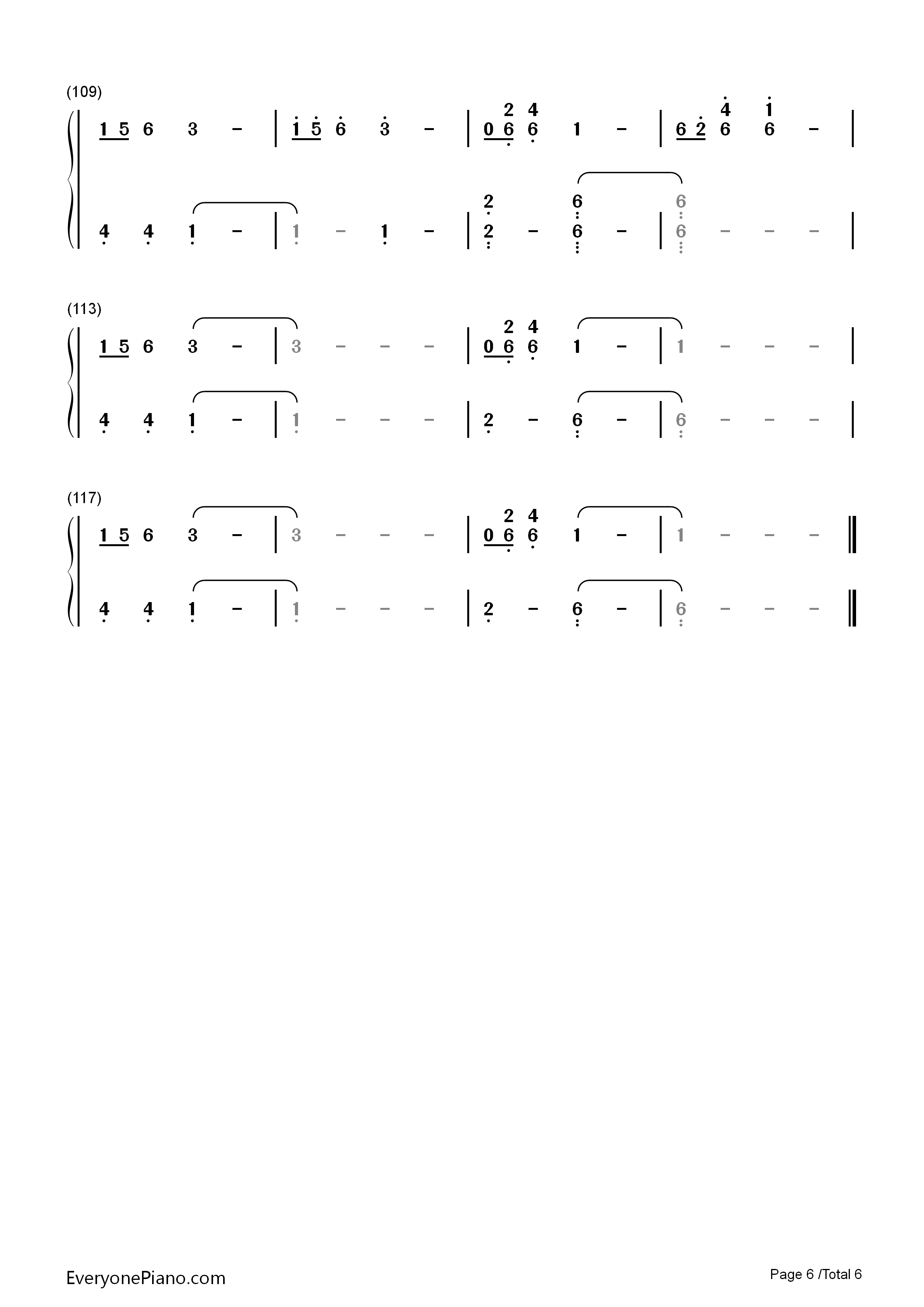 Scars钢琴简谱-Nils Frahm DJ Shadow演唱6