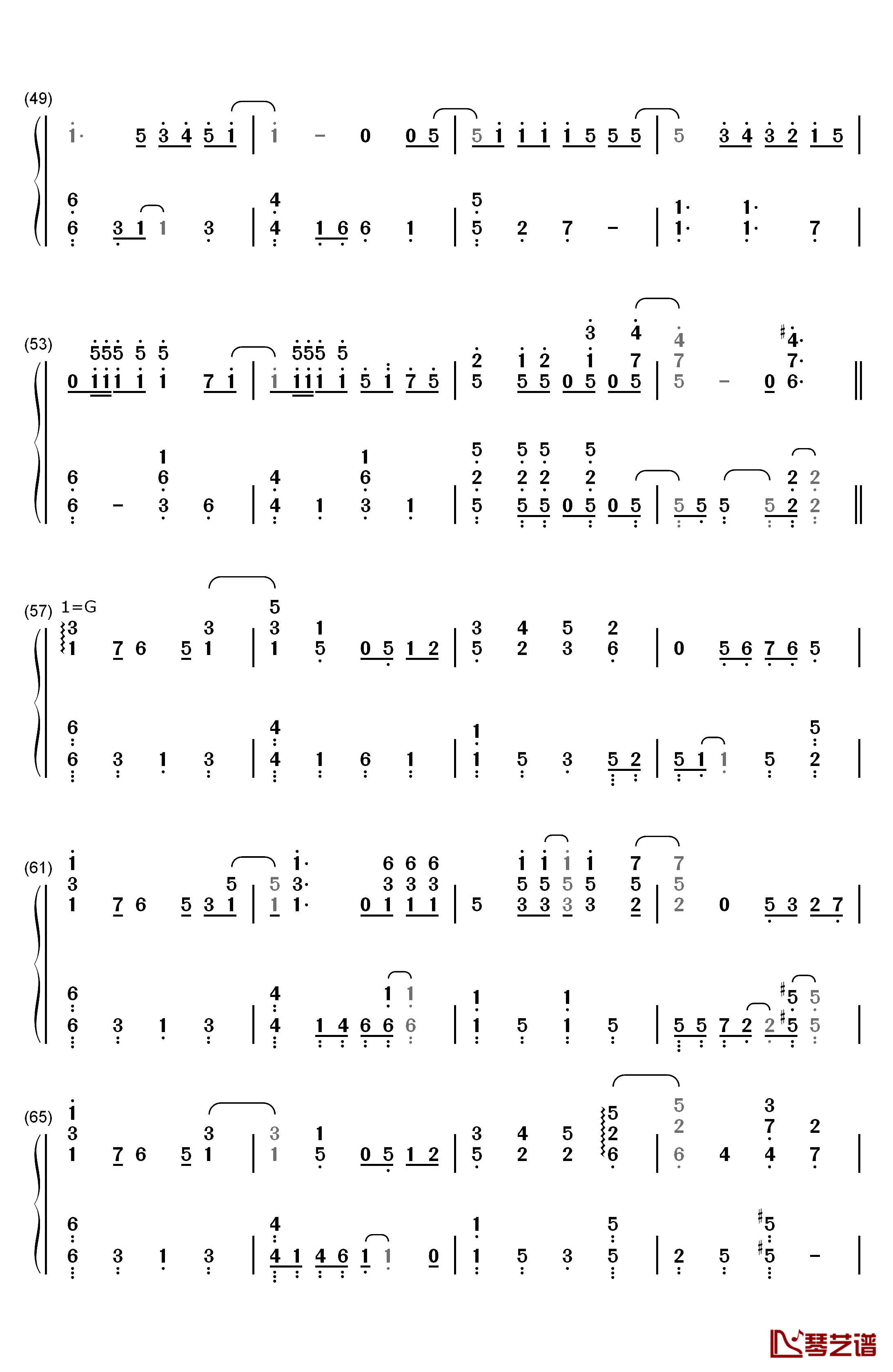 Evolution Era钢琴简谱-数字双手-V.K克4